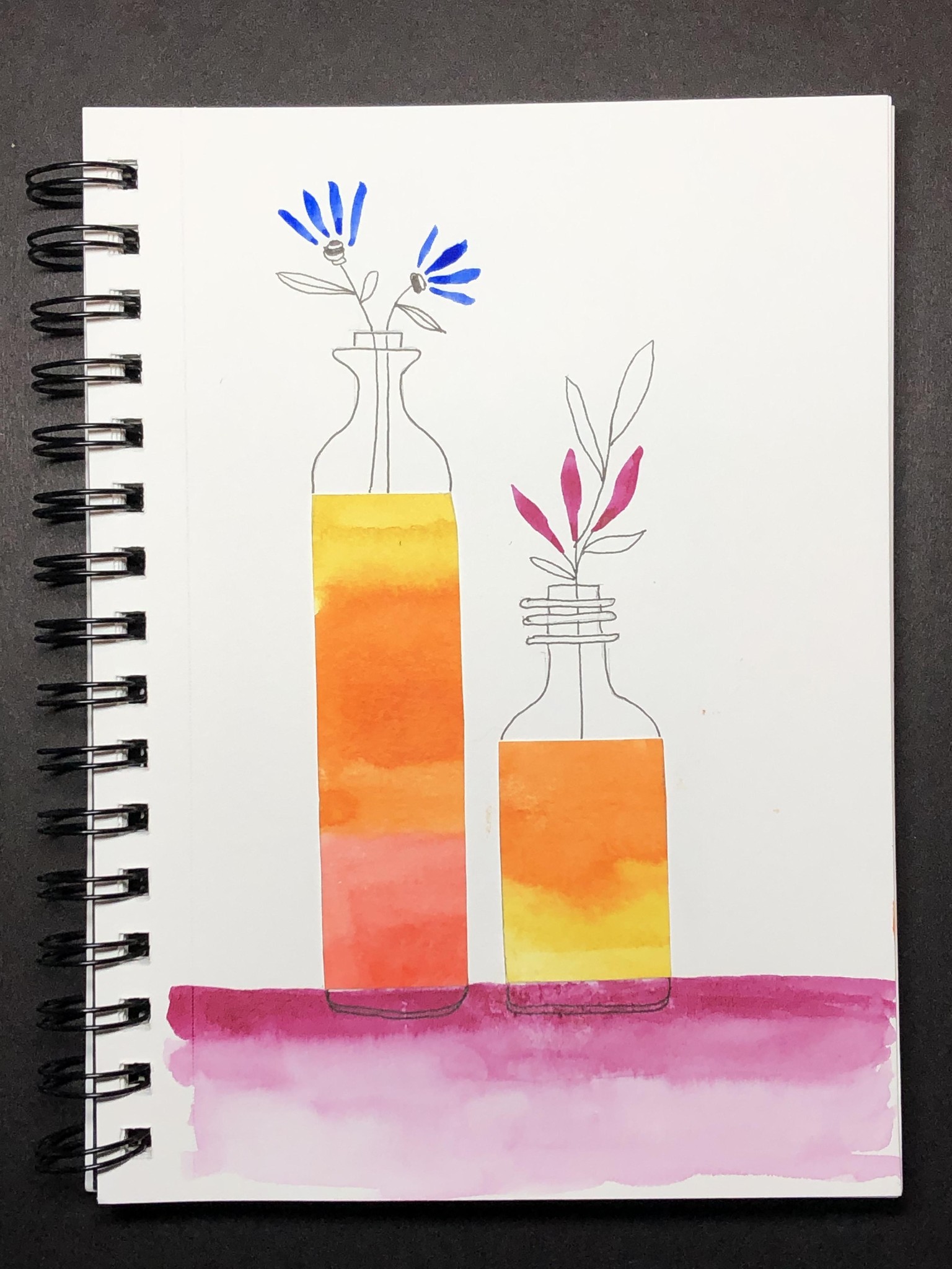 Simple Collage with Paper and Ink - image 2 - student project