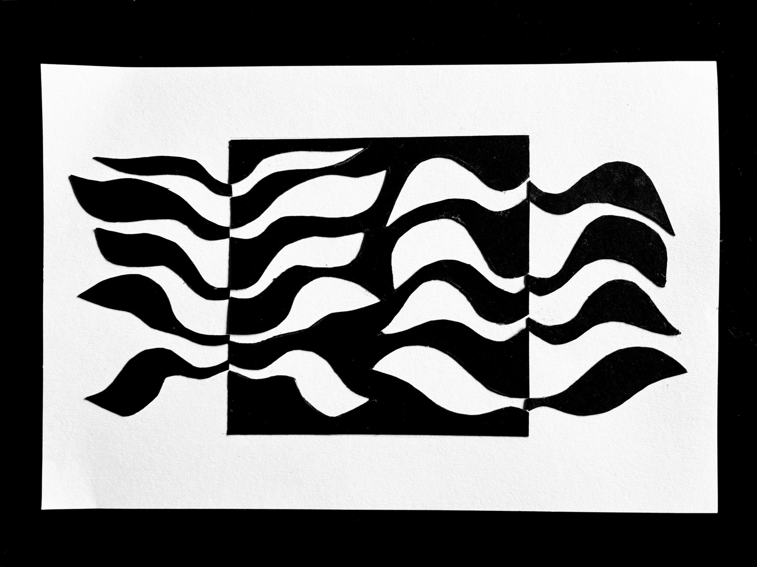Cut Paper Notans - image 4 - student project