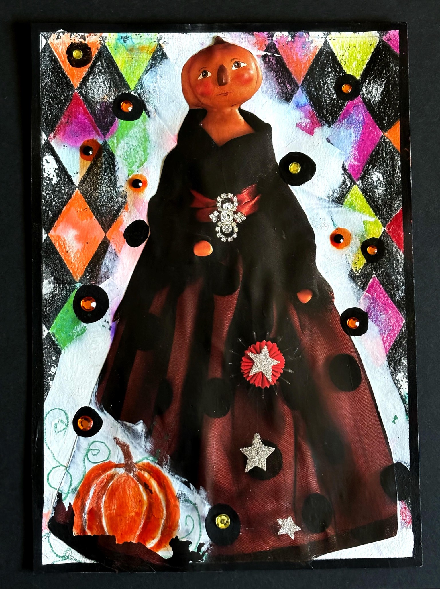 Mixed Media Portrait - image 1 - student project