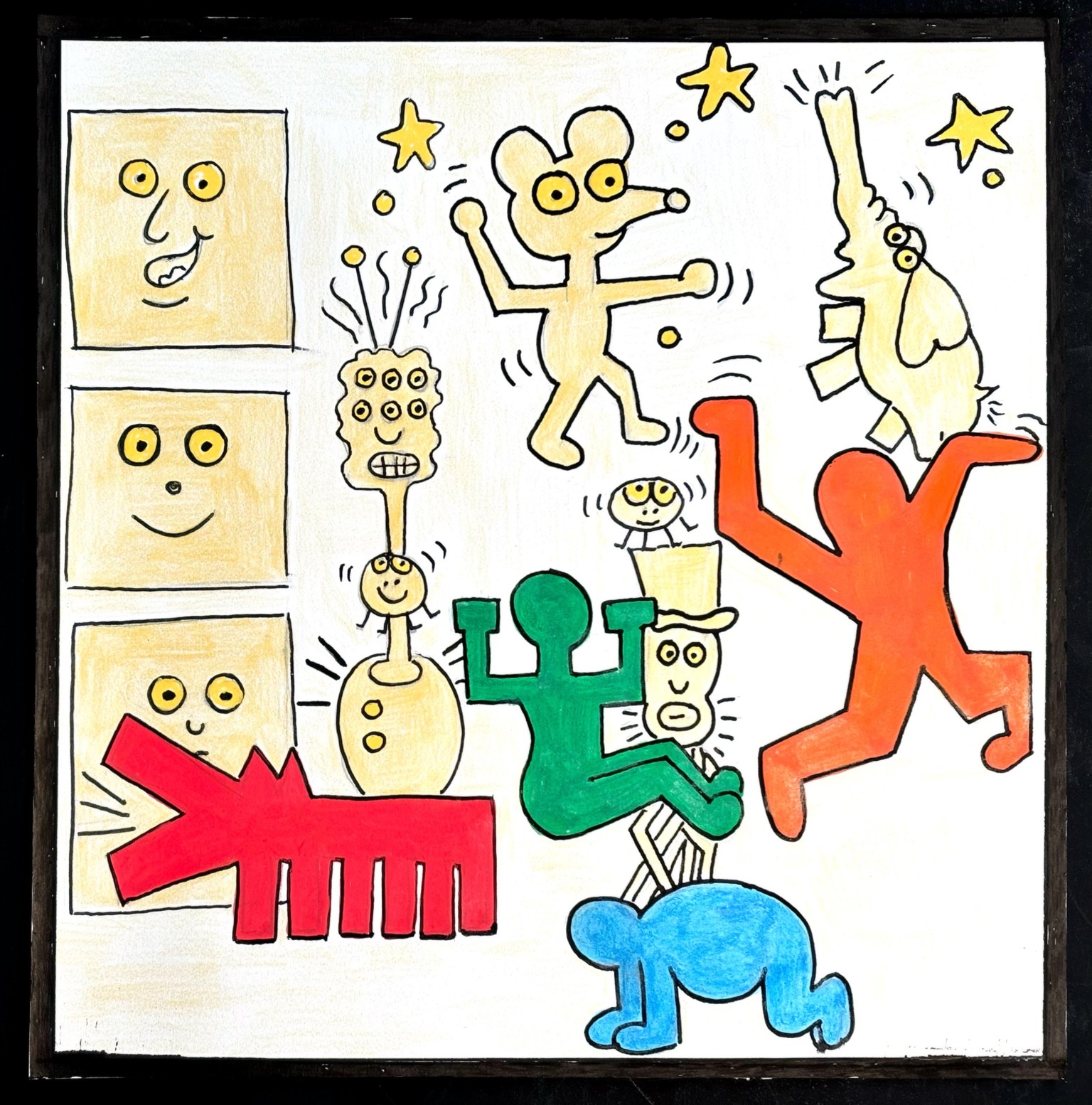 Inspired by Keith Hering's Art Carousel - image 1 - student project