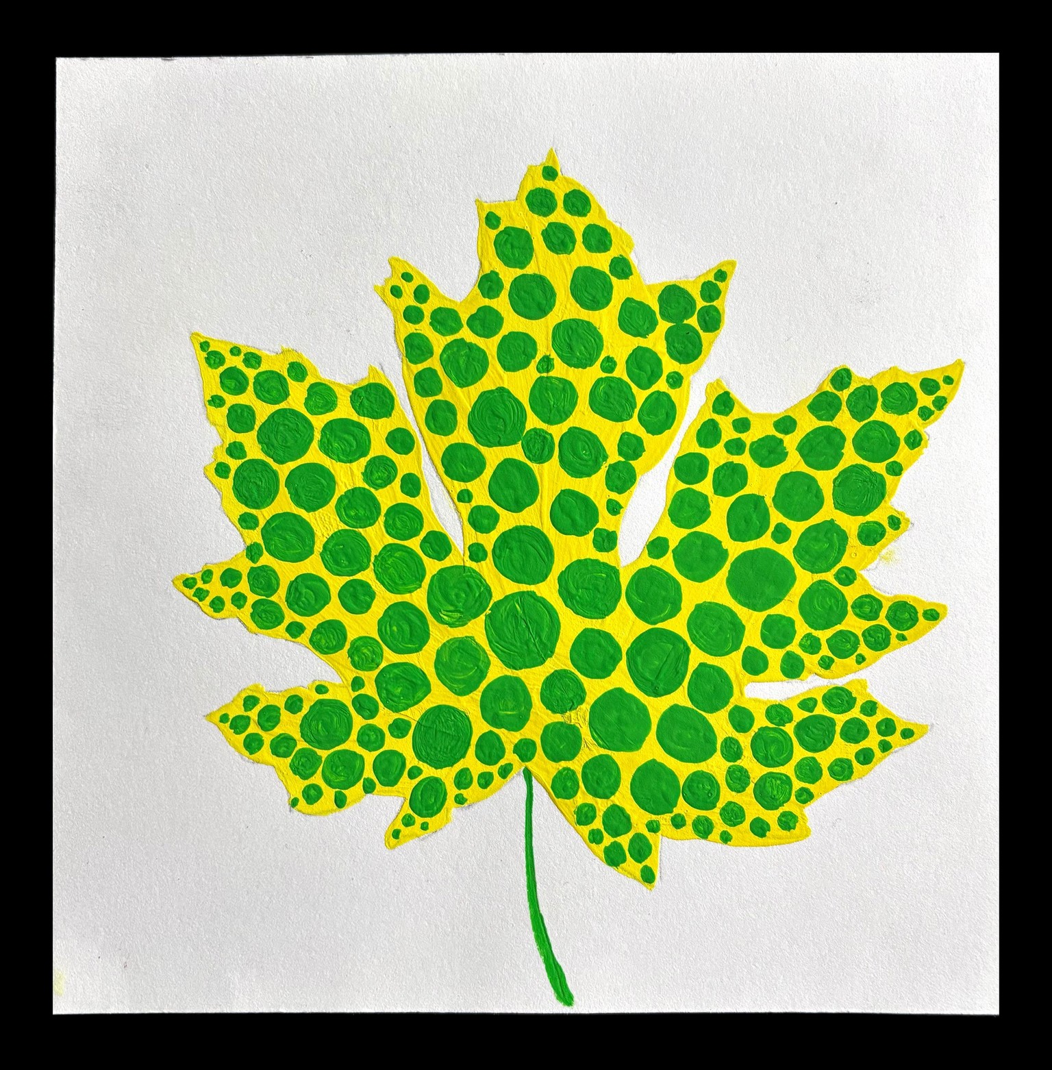 Dot Art Inspired By Yayoi Kusama - image 1 - student project