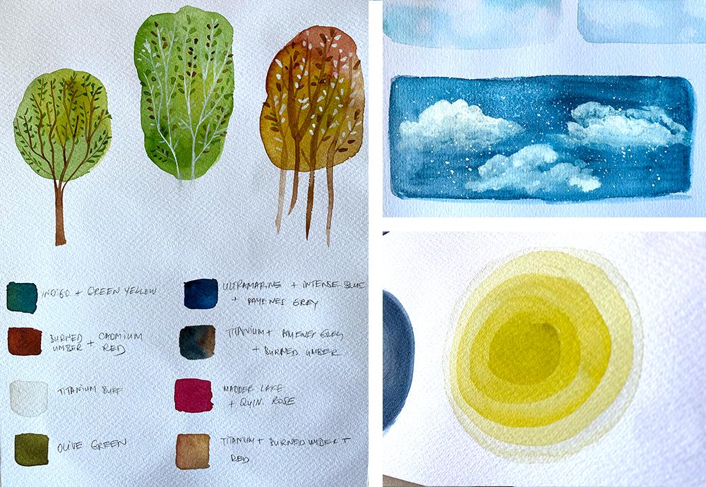 Magical Watercolor World - image 2 - student project