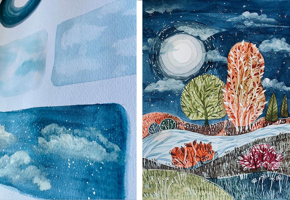 Magical Watercolor World - image 1 - student project