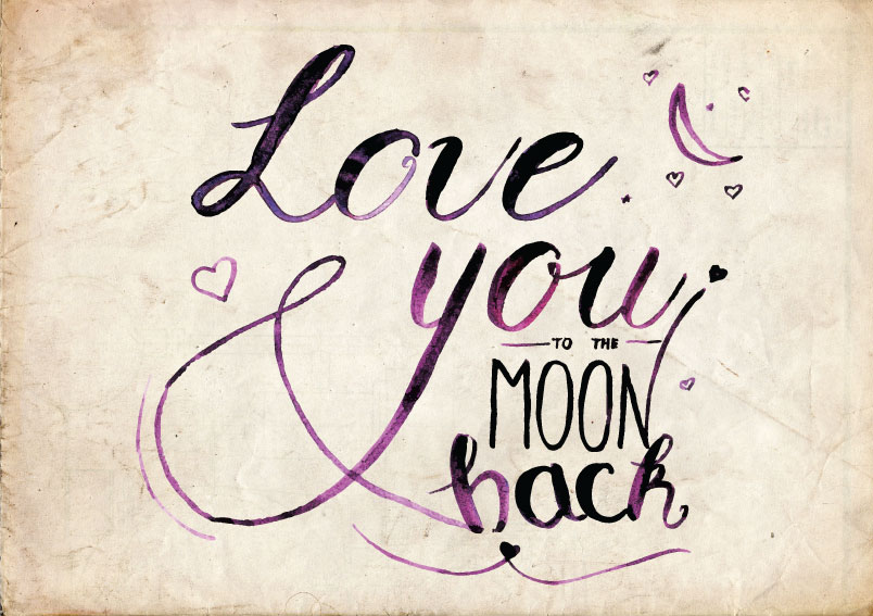 Watercolor Brush Lettering - image 1 - student project
