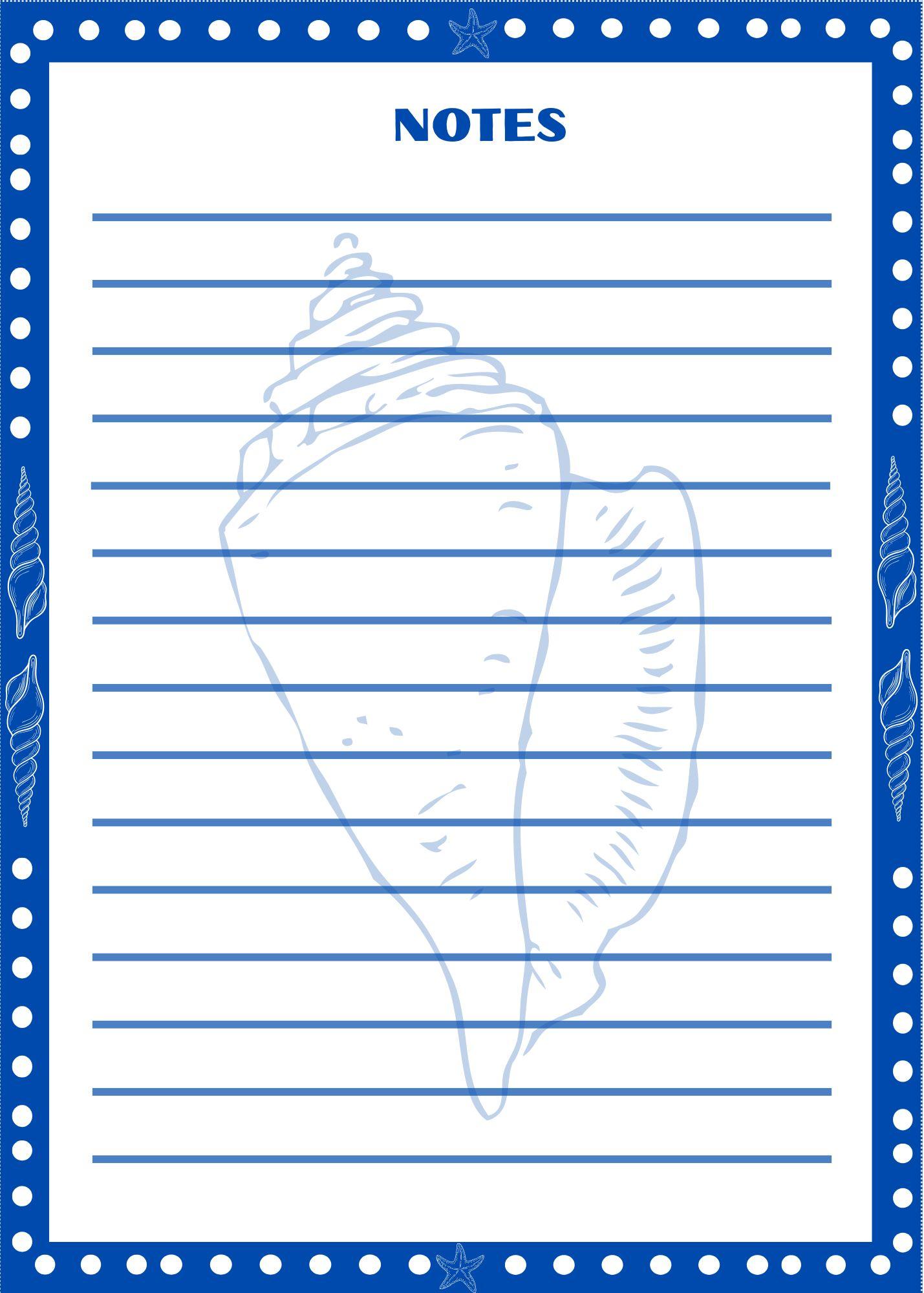 Shell Notes - image 1 - student project