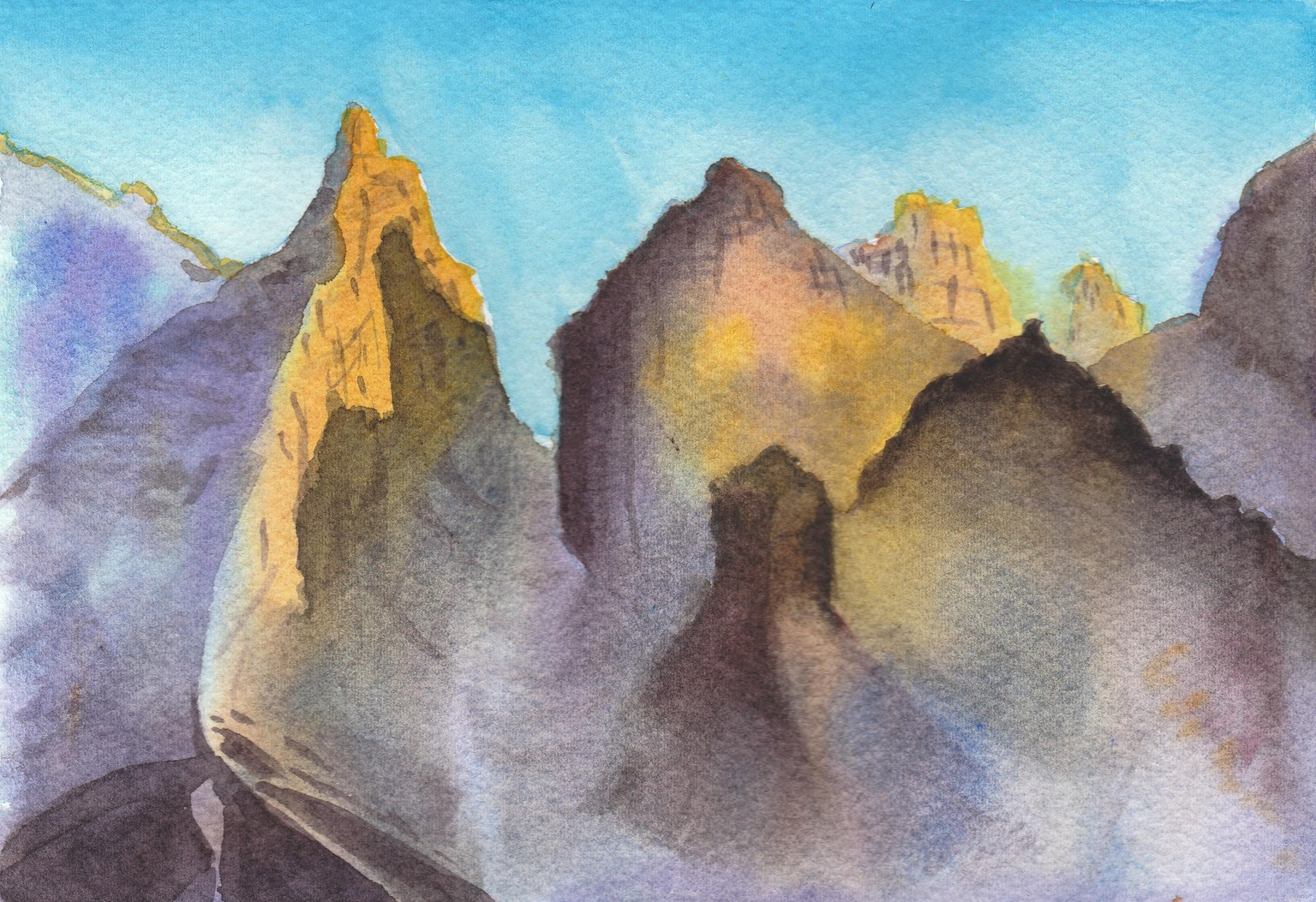 simple mountains - image 1 - student project