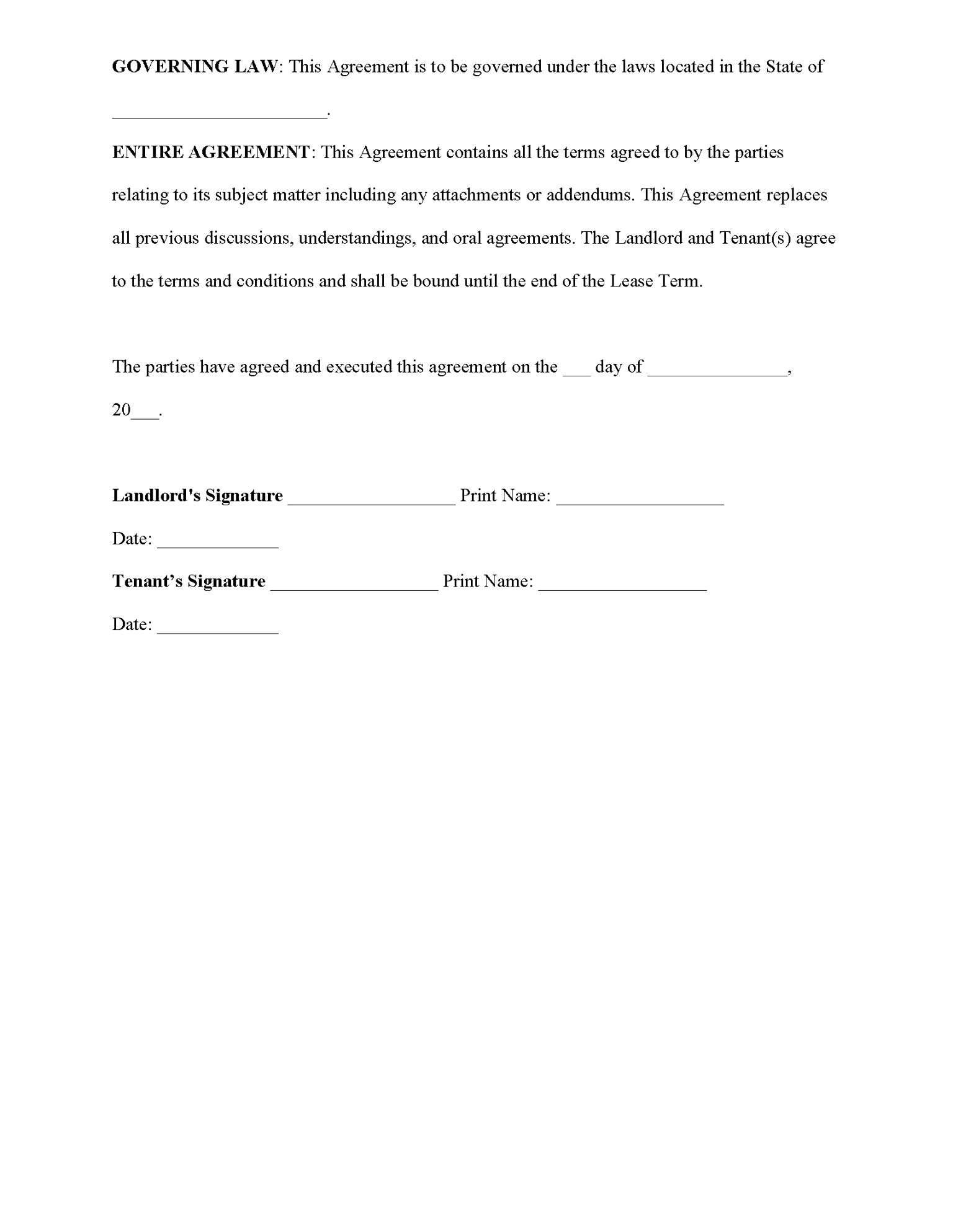 Residential lease agreement project - image 9 - student project