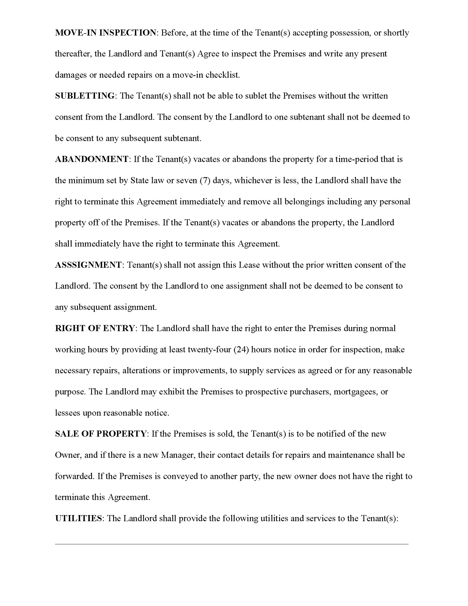 Residential lease agreement project - image 4 - student project