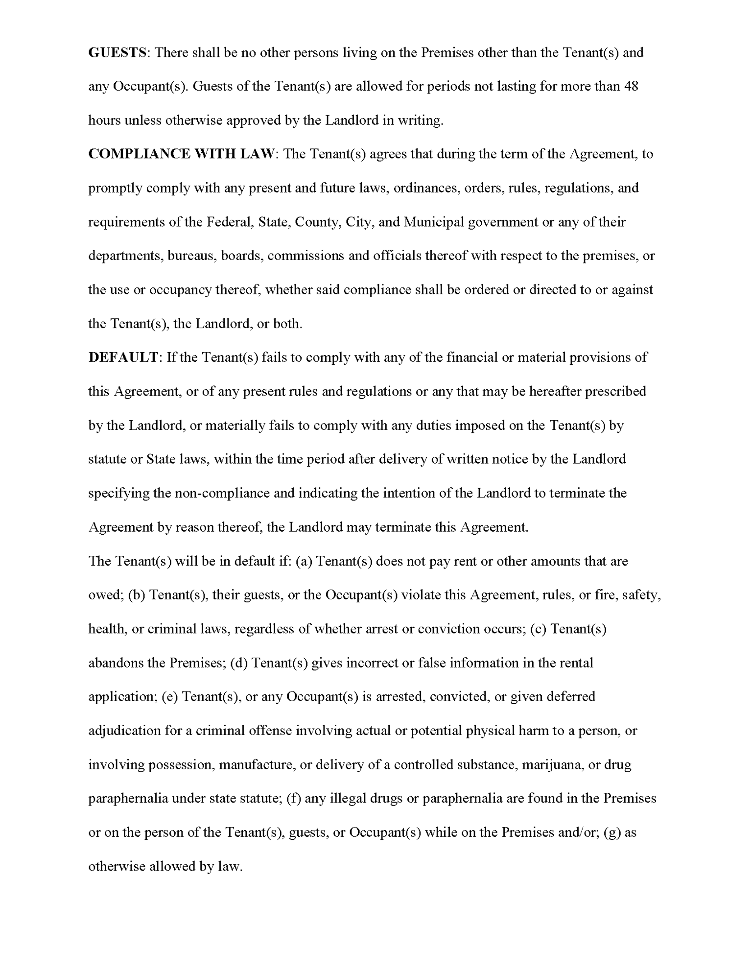 Residential lease agreement project - image 6 - student project