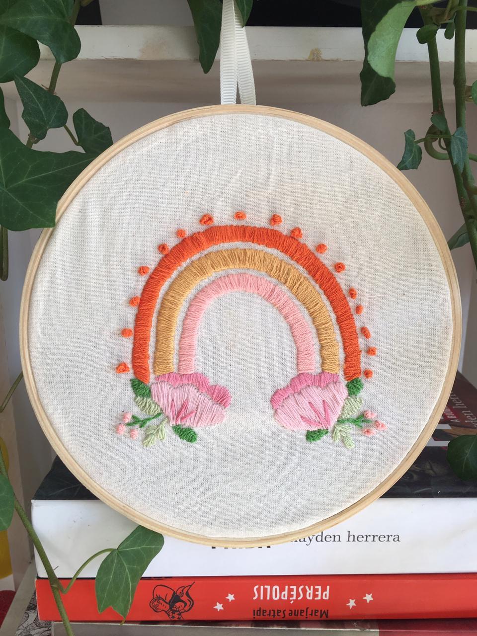 Hand Embroidery 101 - lessons leaned - image 3 - student project