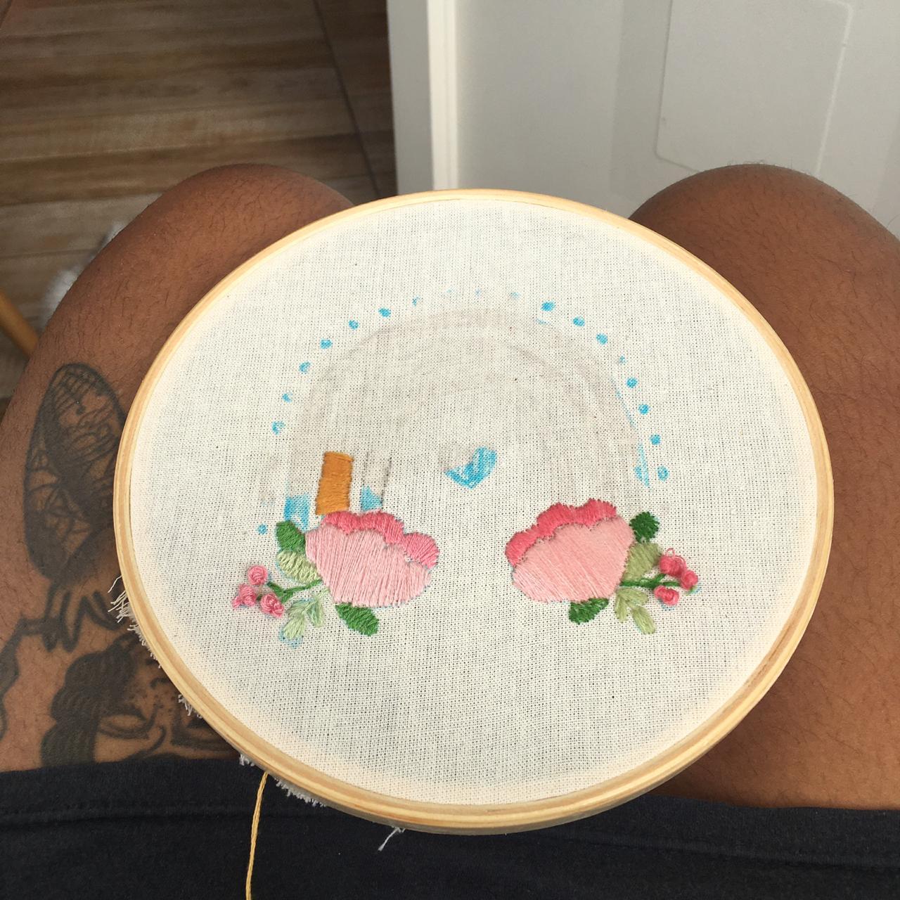 Hand Embroidery 101 - lessons leaned - image 2 - student project