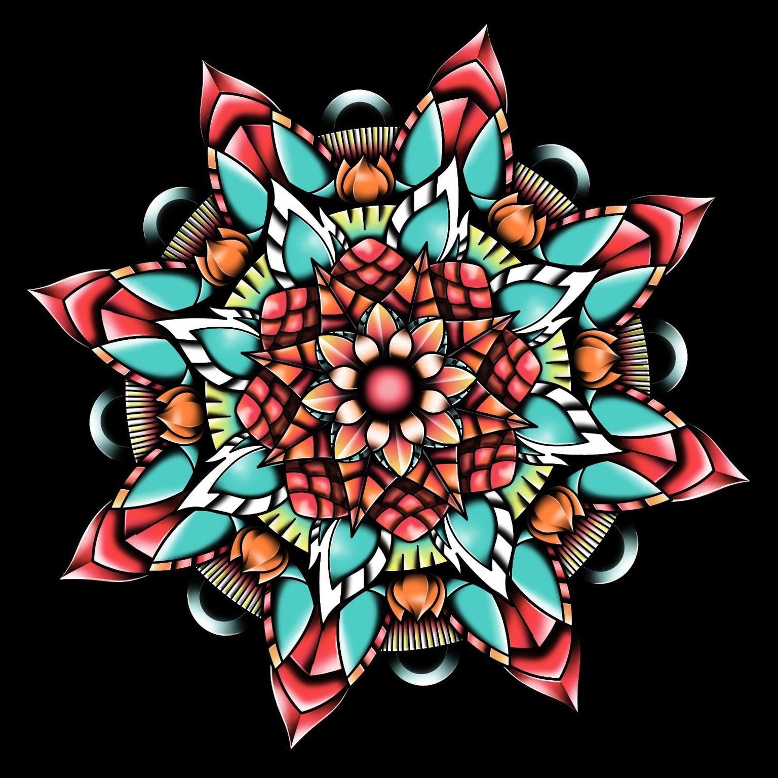 Mandala - image 1 - student project