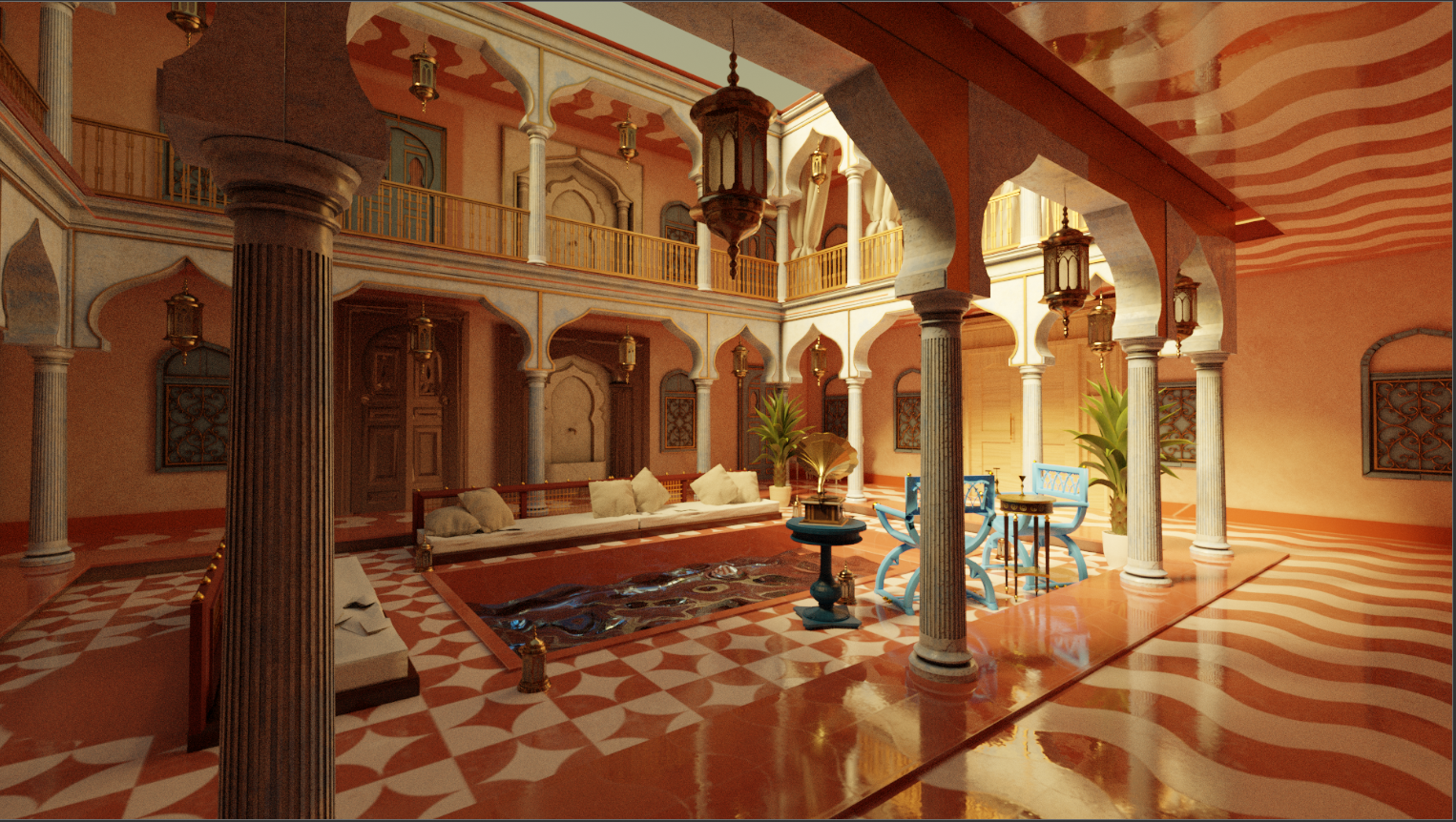 courtyard - image 1 - student project
