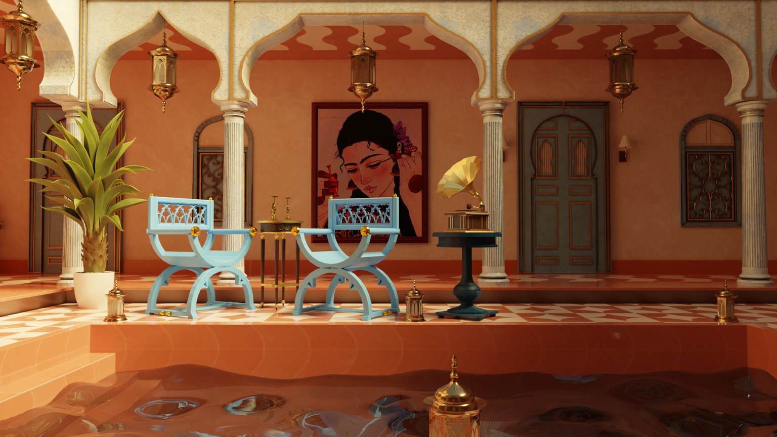 courtyard - image 2 - student project