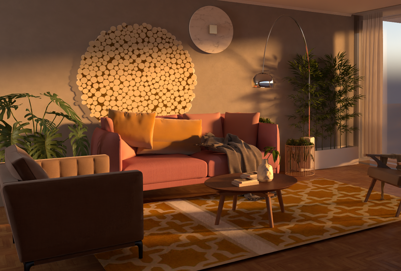 Living Room - image 1 - student project