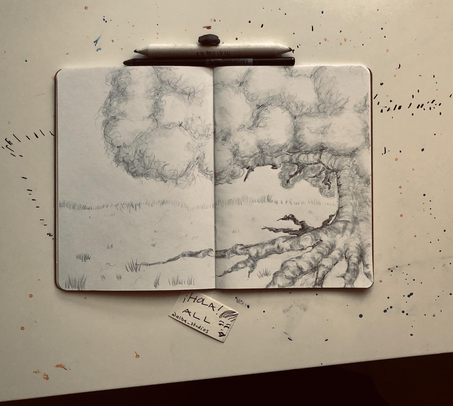 sketch for stippling.. - image 1 - student project