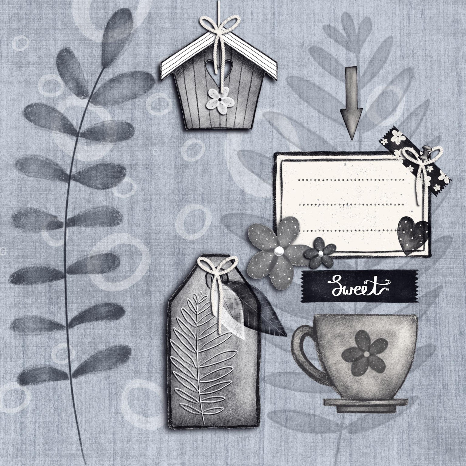 Digital scrapbooking - image 1 - student project