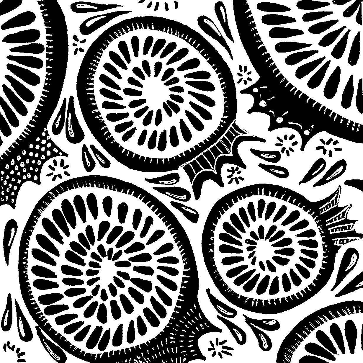 Food inspired doodles - image 2 - student project