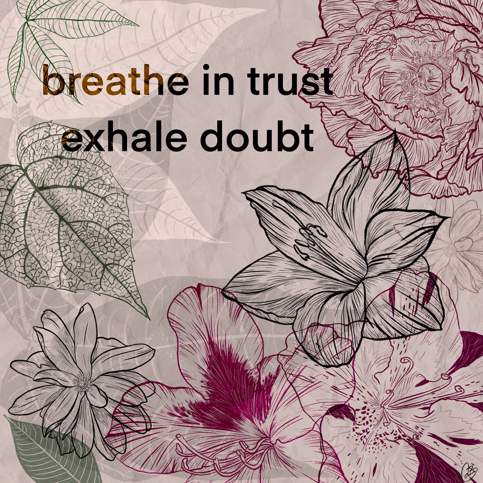 Botanical stamps - image 1 - student project