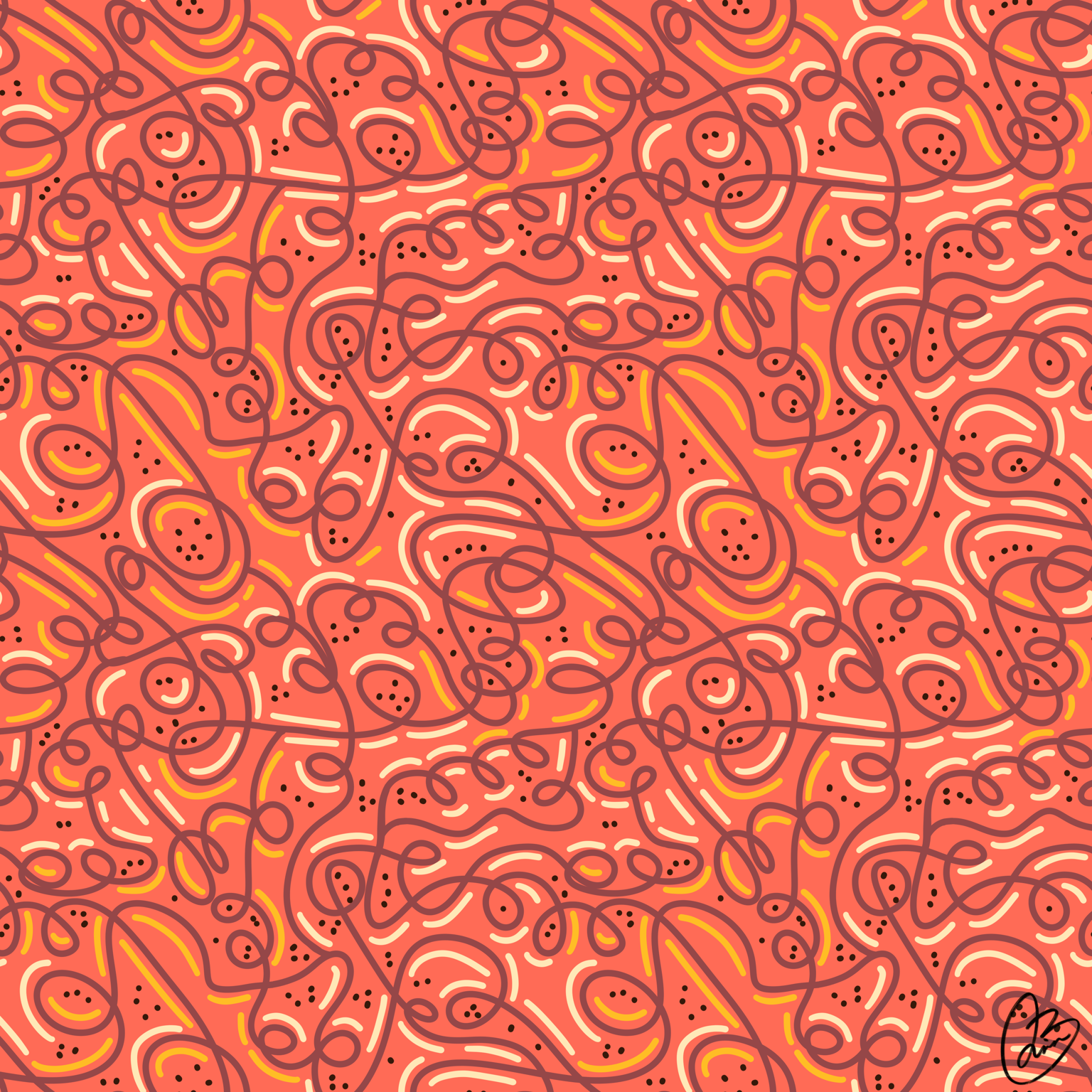 Looping pattern - image 1 - student project