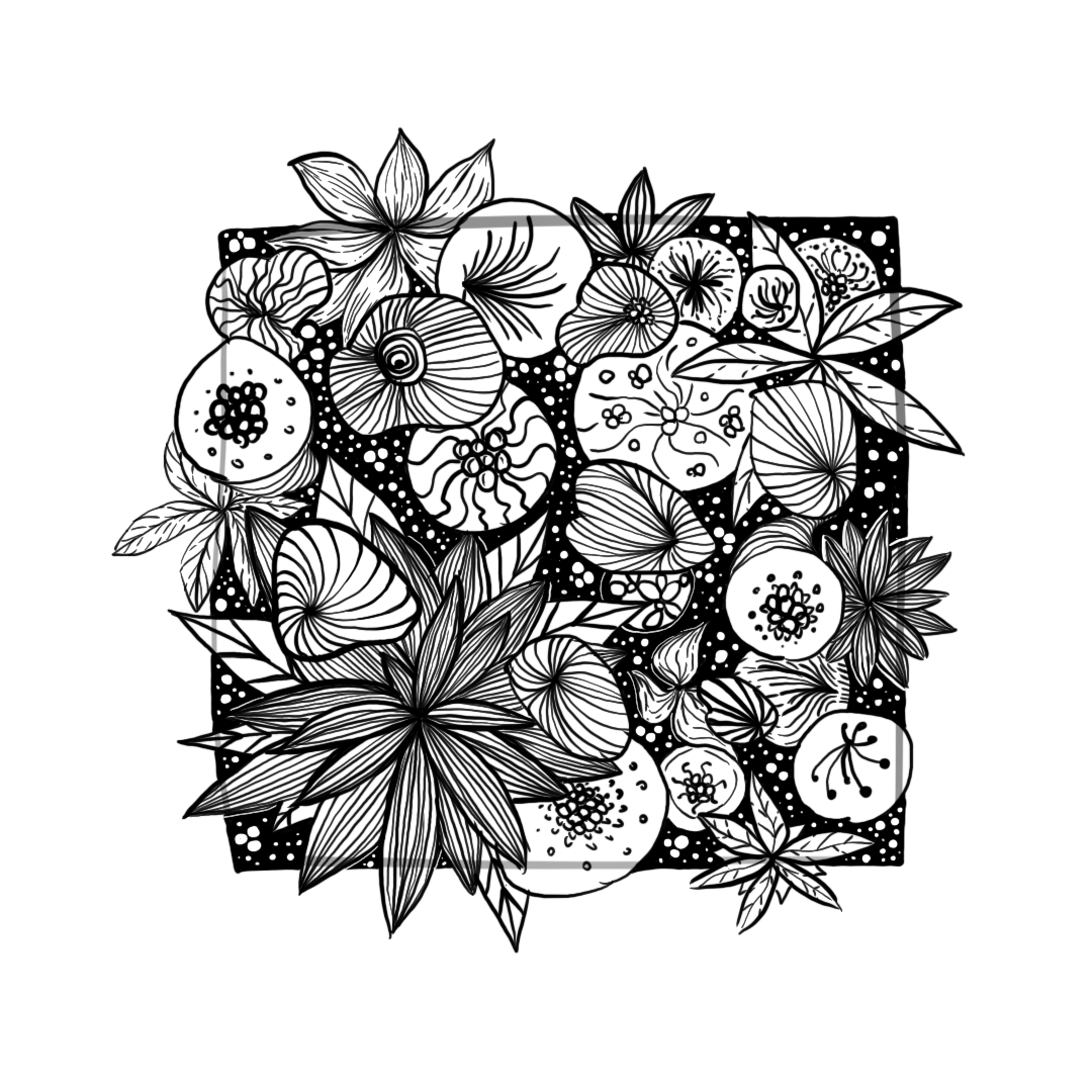 Some botanical doodles - image 2 - student project