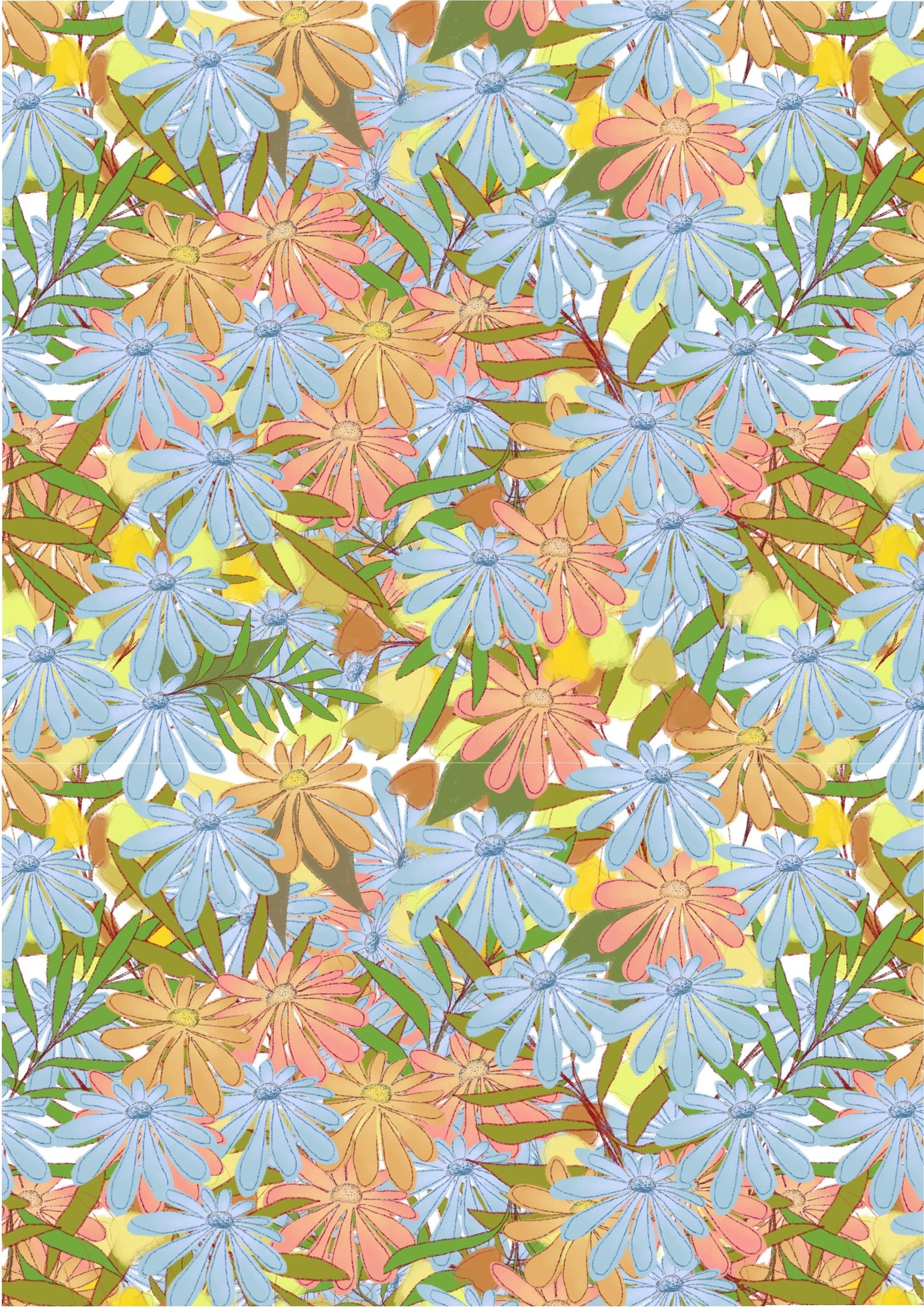 Repeat Patterns in Procreate - image 3 - student project