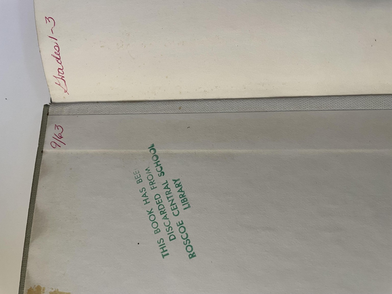 Perfectly old, discarded children's book - image 2 - student project