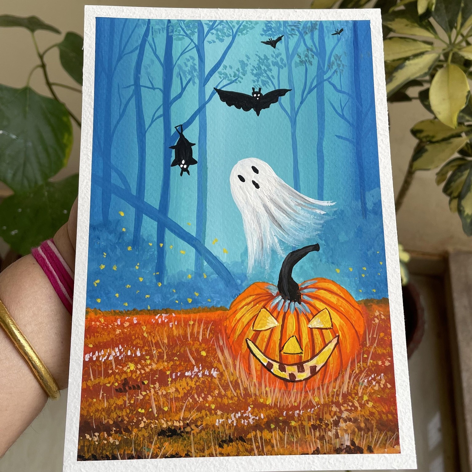 Misty forest Halloween - image 1 - student project