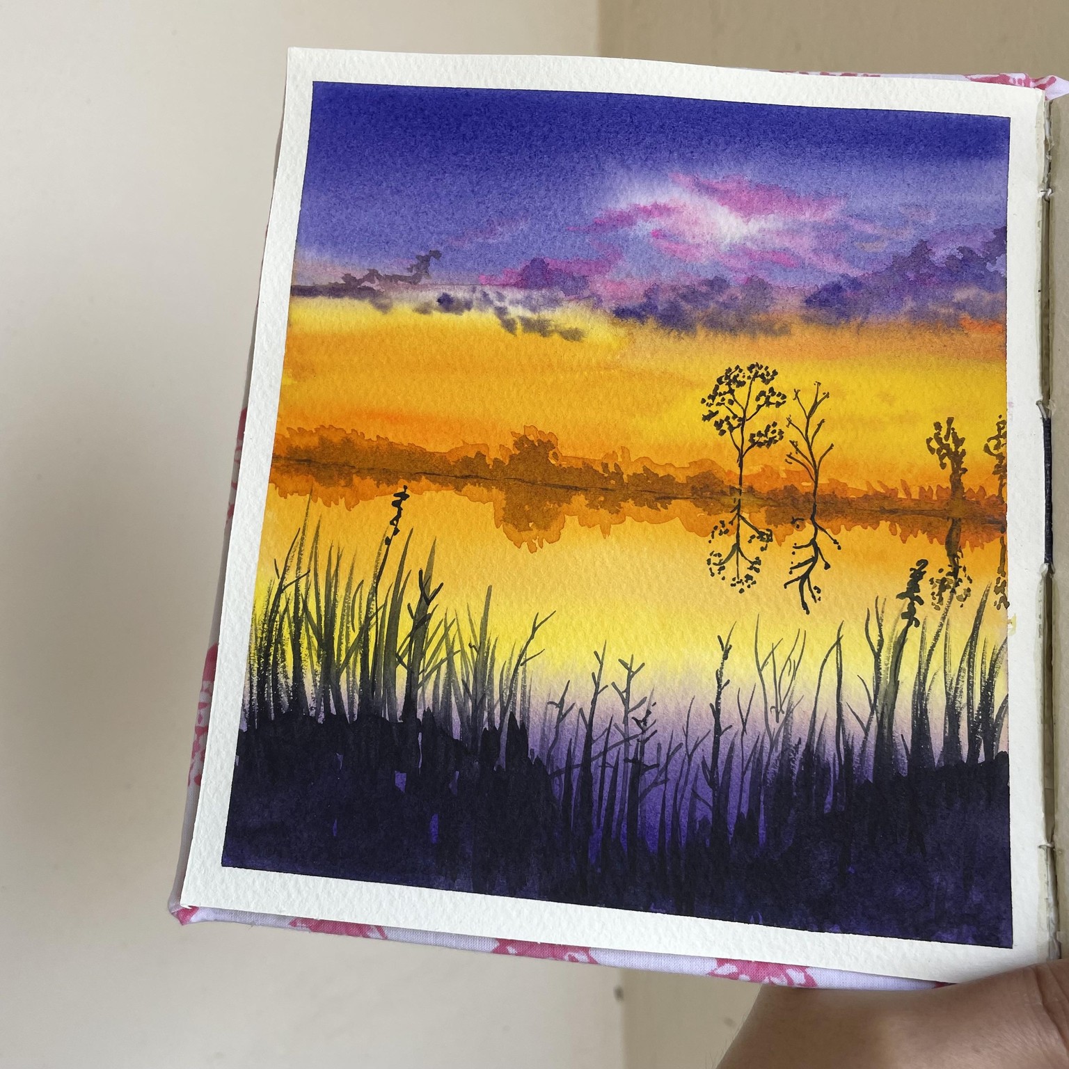 Painting skies in watercolour - image 18 - student project