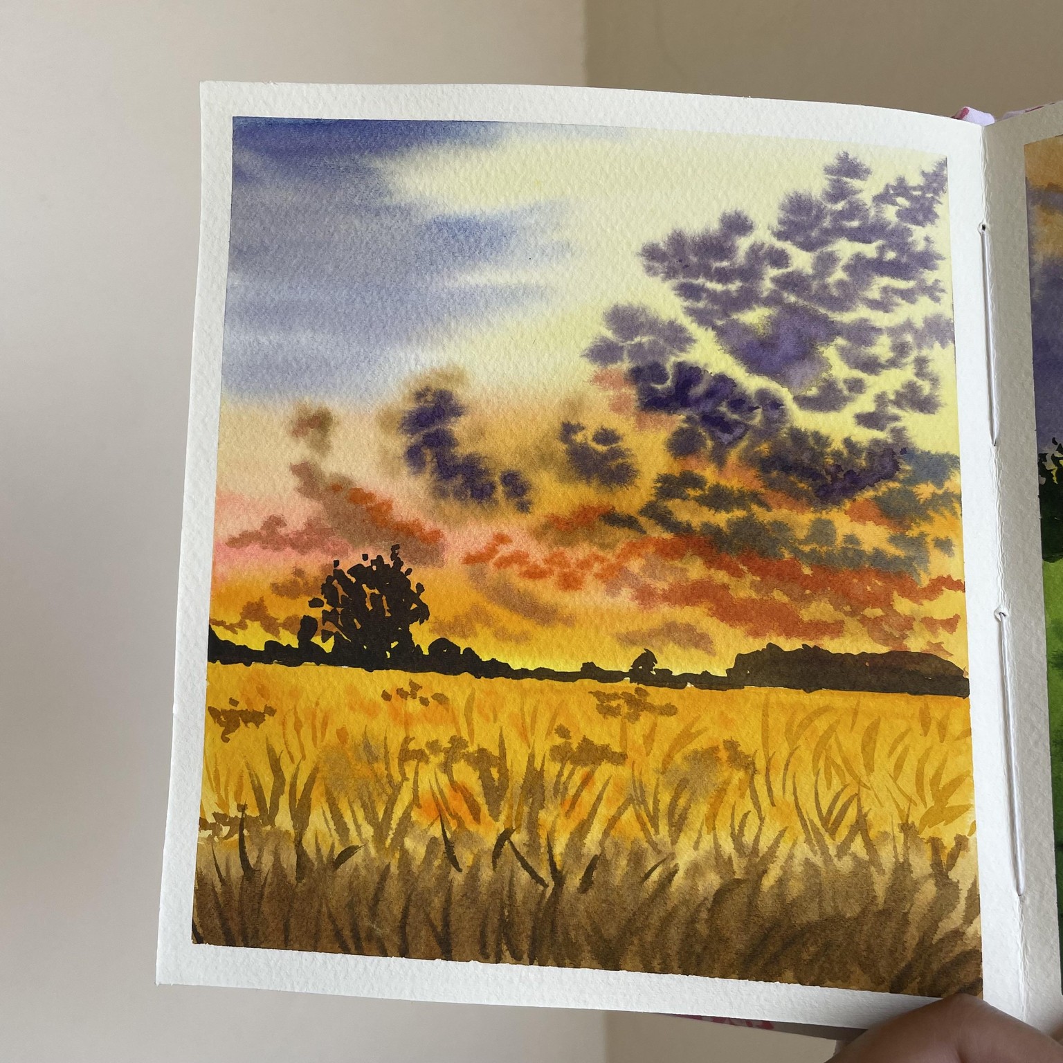 Painting skies in watercolour - image 22 - student project
