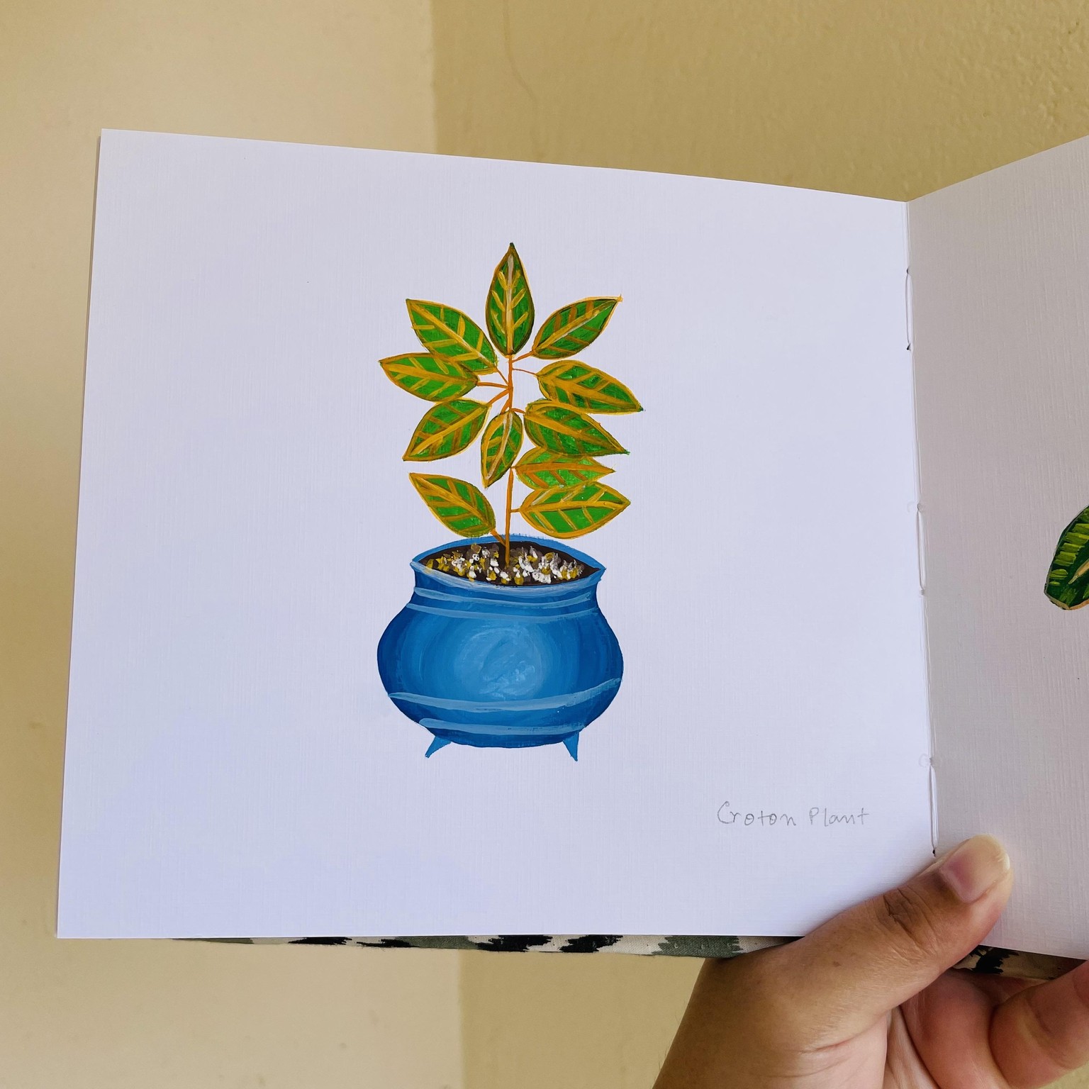 Painting indoor plants - image 4 - student project