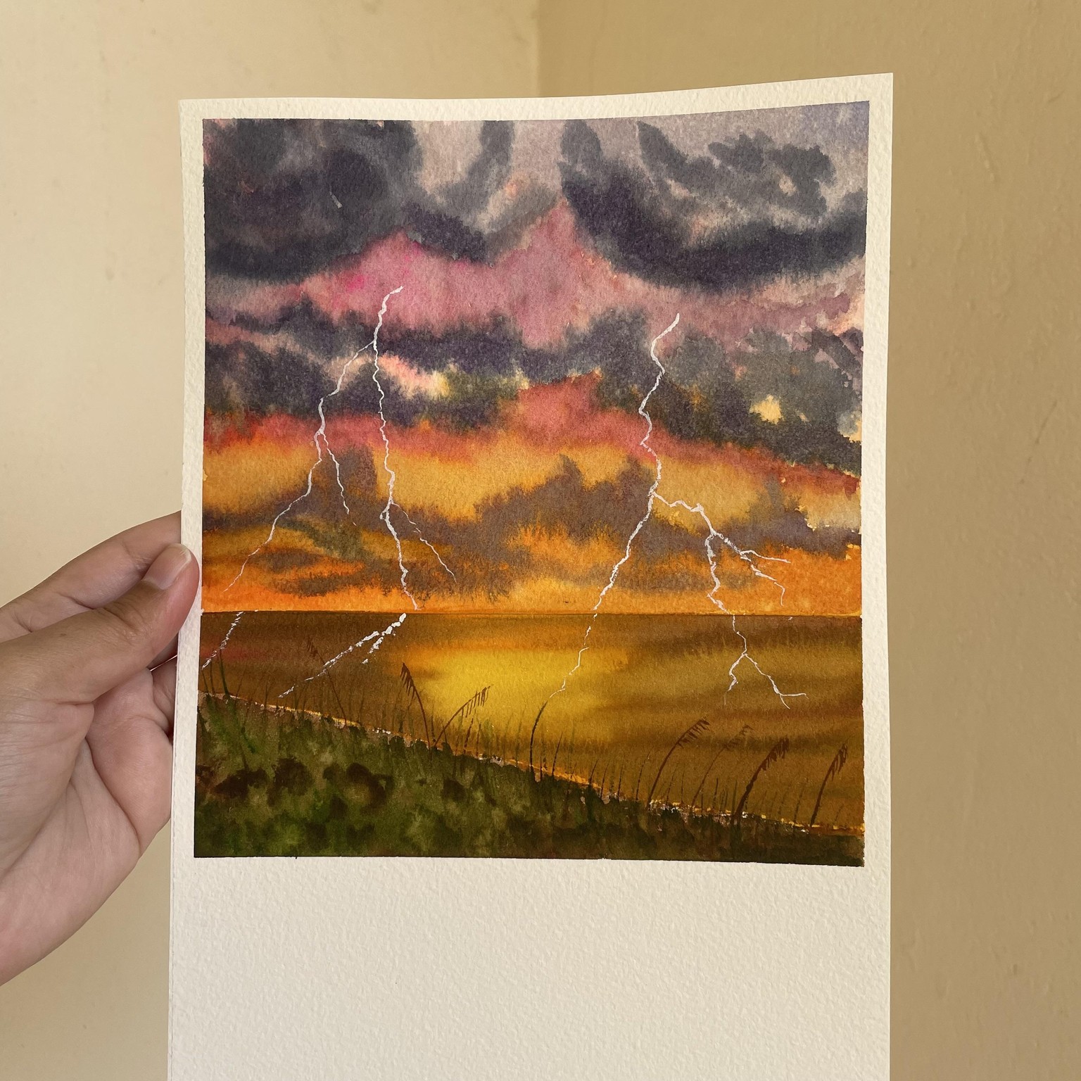 Painting skies in watercolour - image 24 - student project