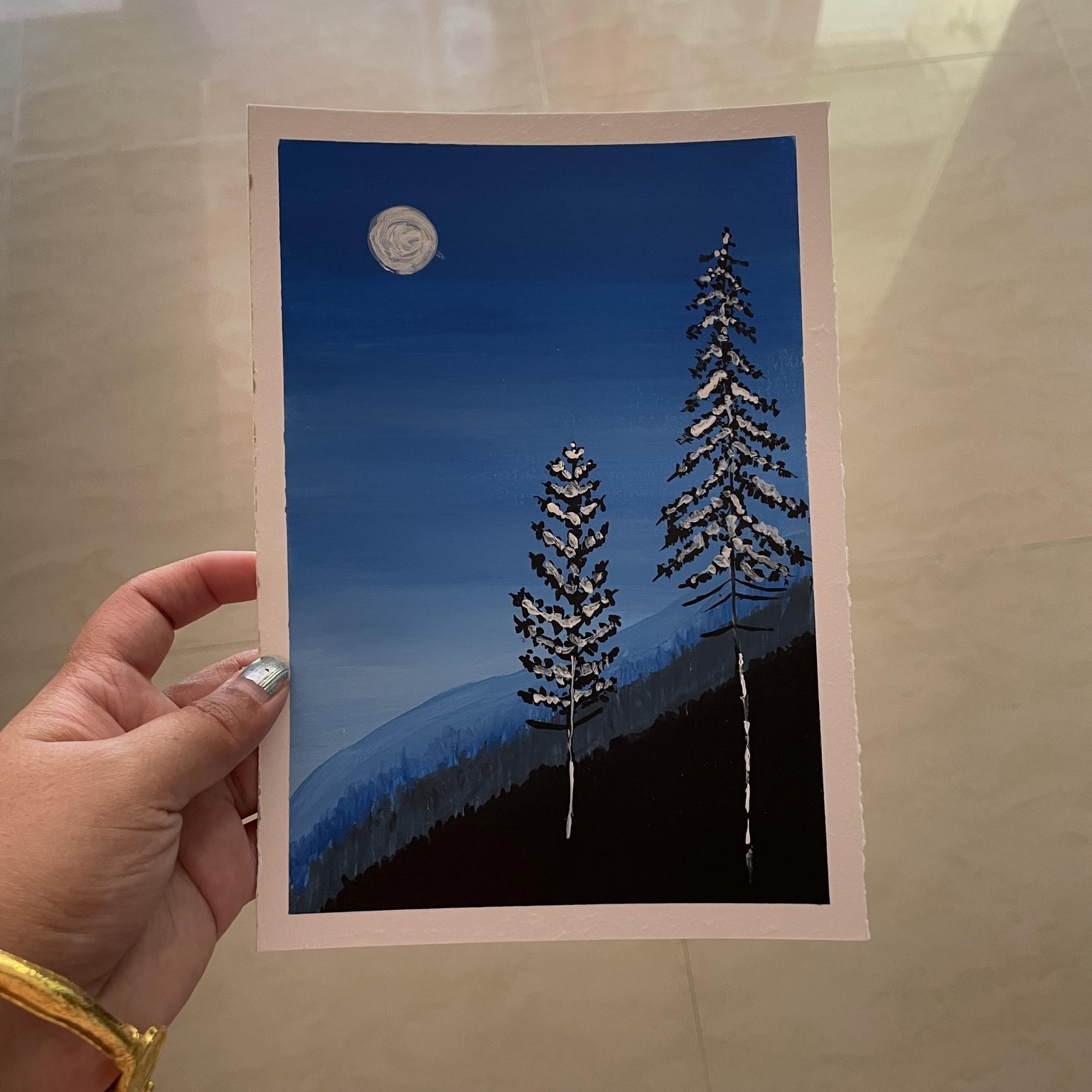 Acrylic painting - image 1 - student project