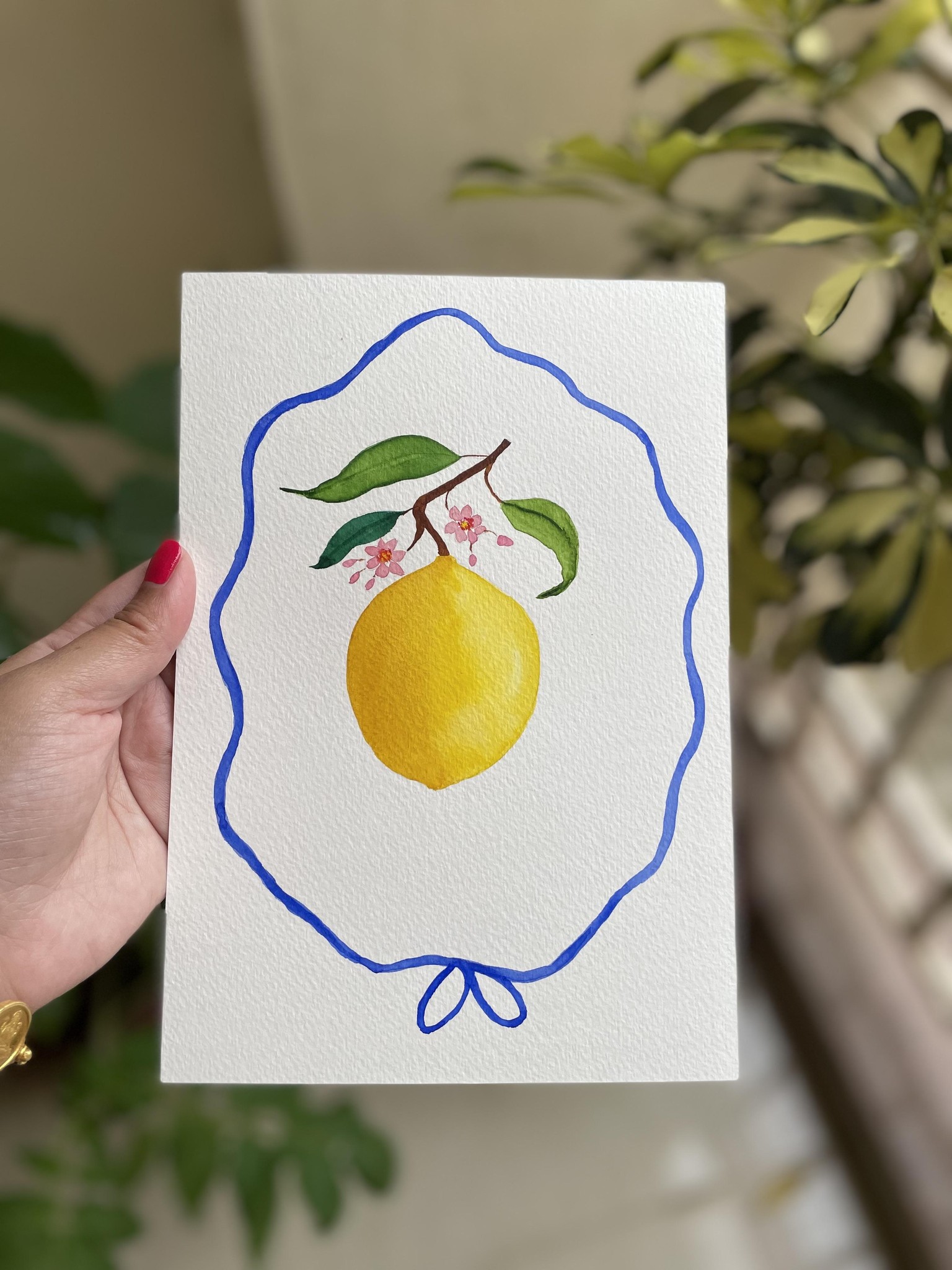 Sweet summer watercolours : postcards - image 1 - student project