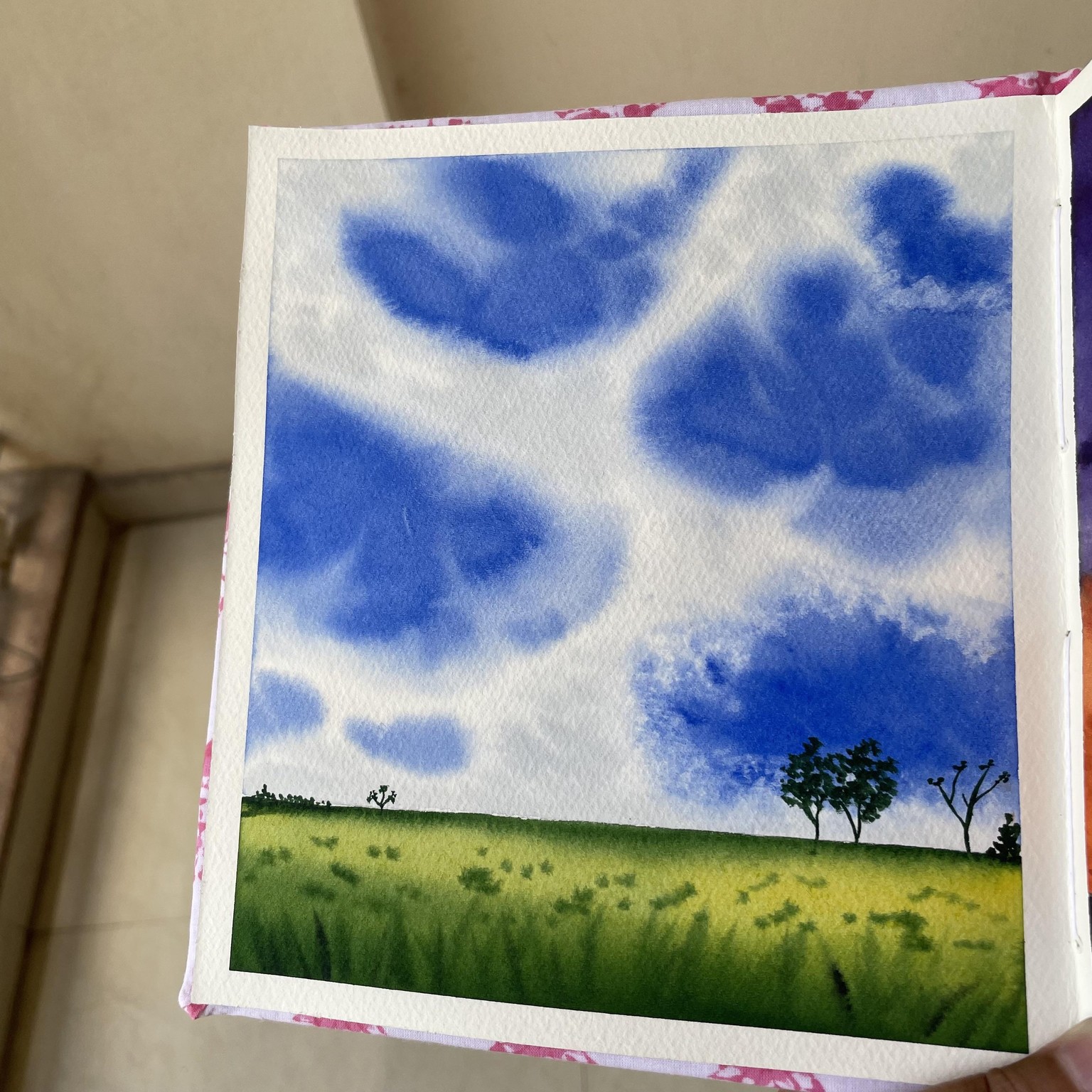 Painting skies in watercolour - image 13 - student project