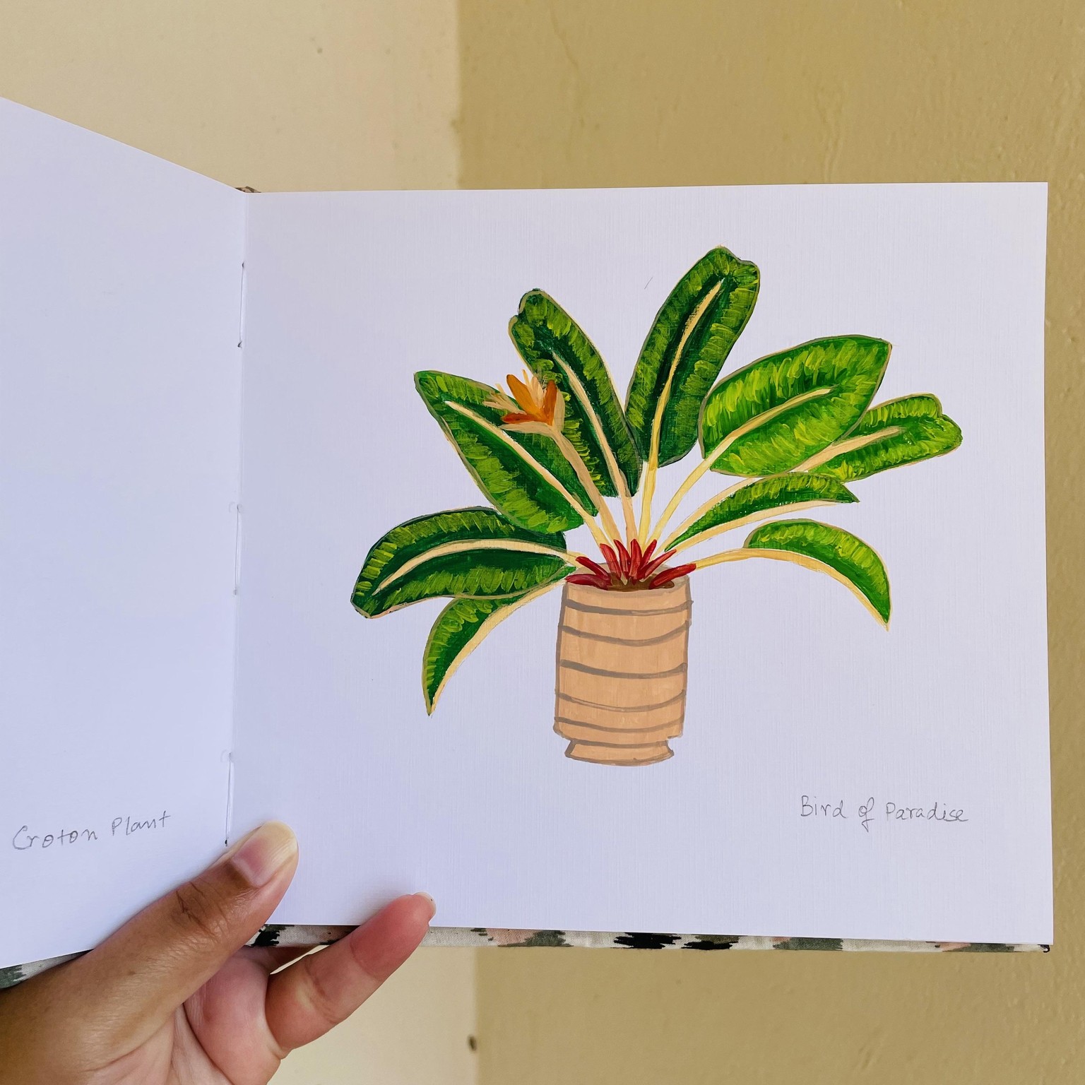 Painting indoor plants - image 5 - student project