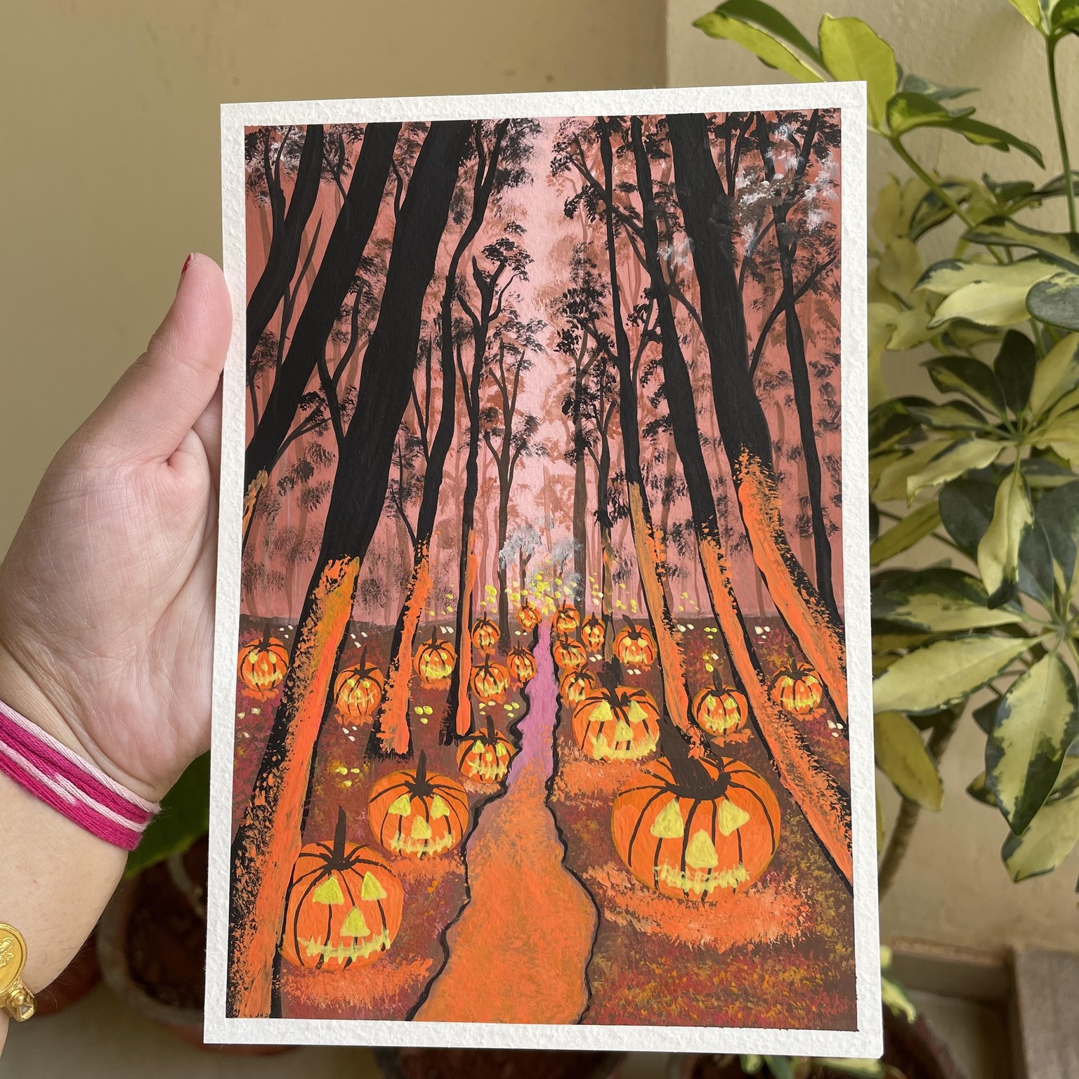 Misty forest Halloween - image 2 - student project