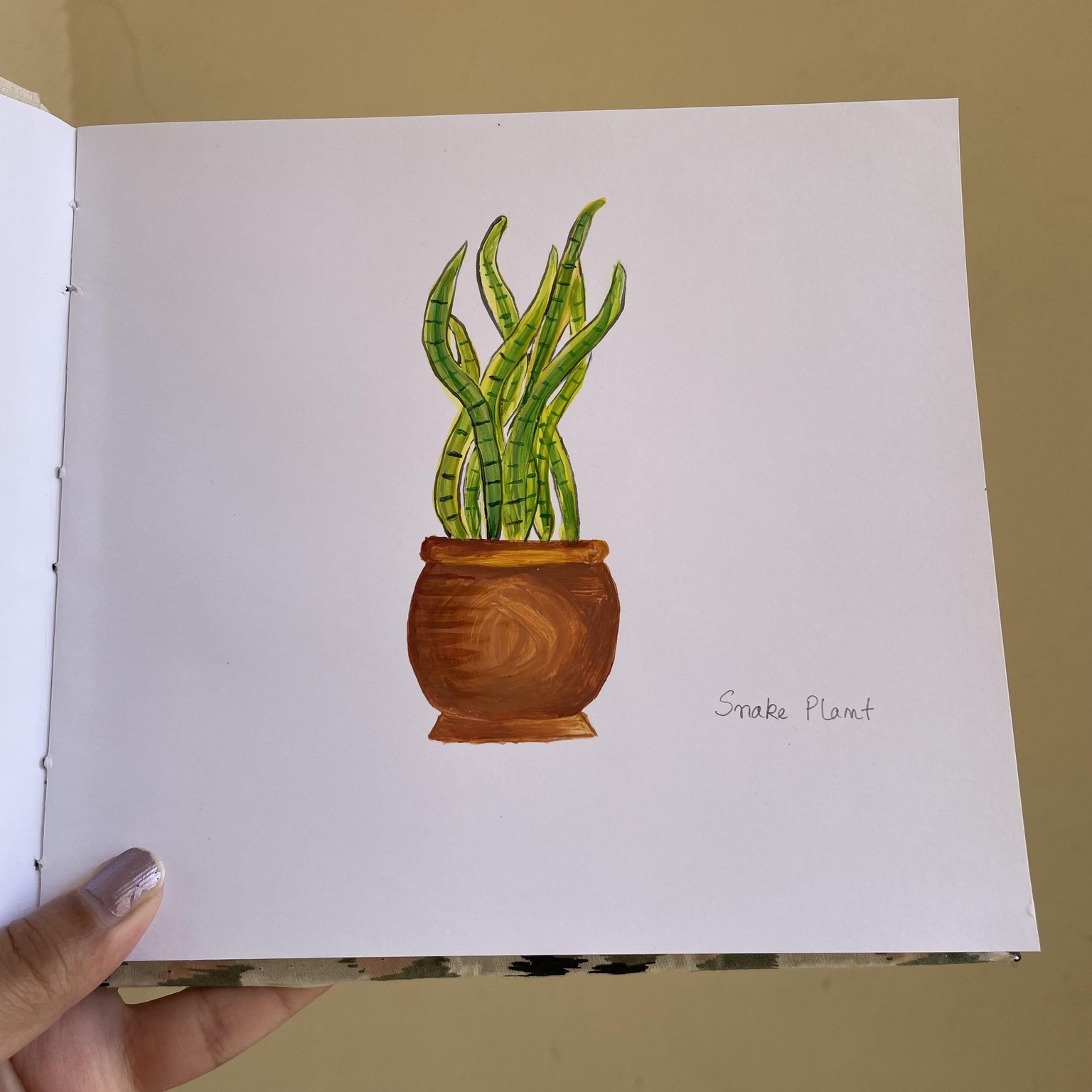 Painting indoor plants - image 20 - student project