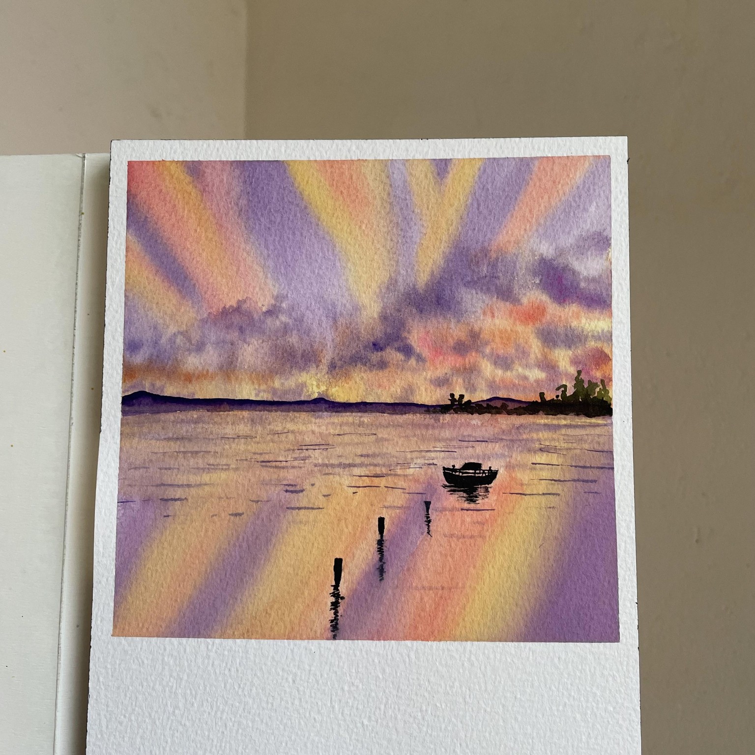Painting skies in watercolour - image 27 - student project