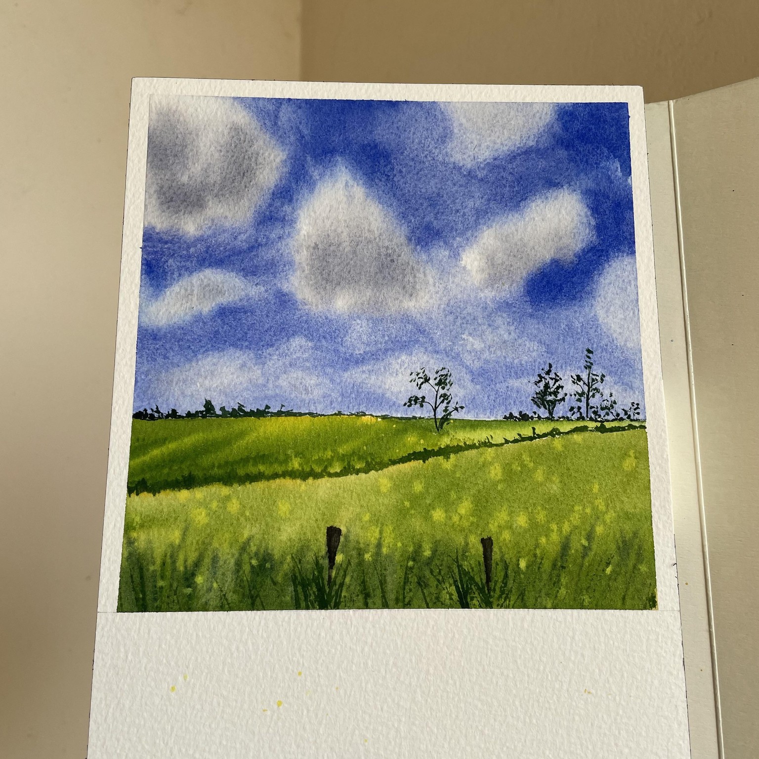 Painting skies in watercolour - image 28 - student project