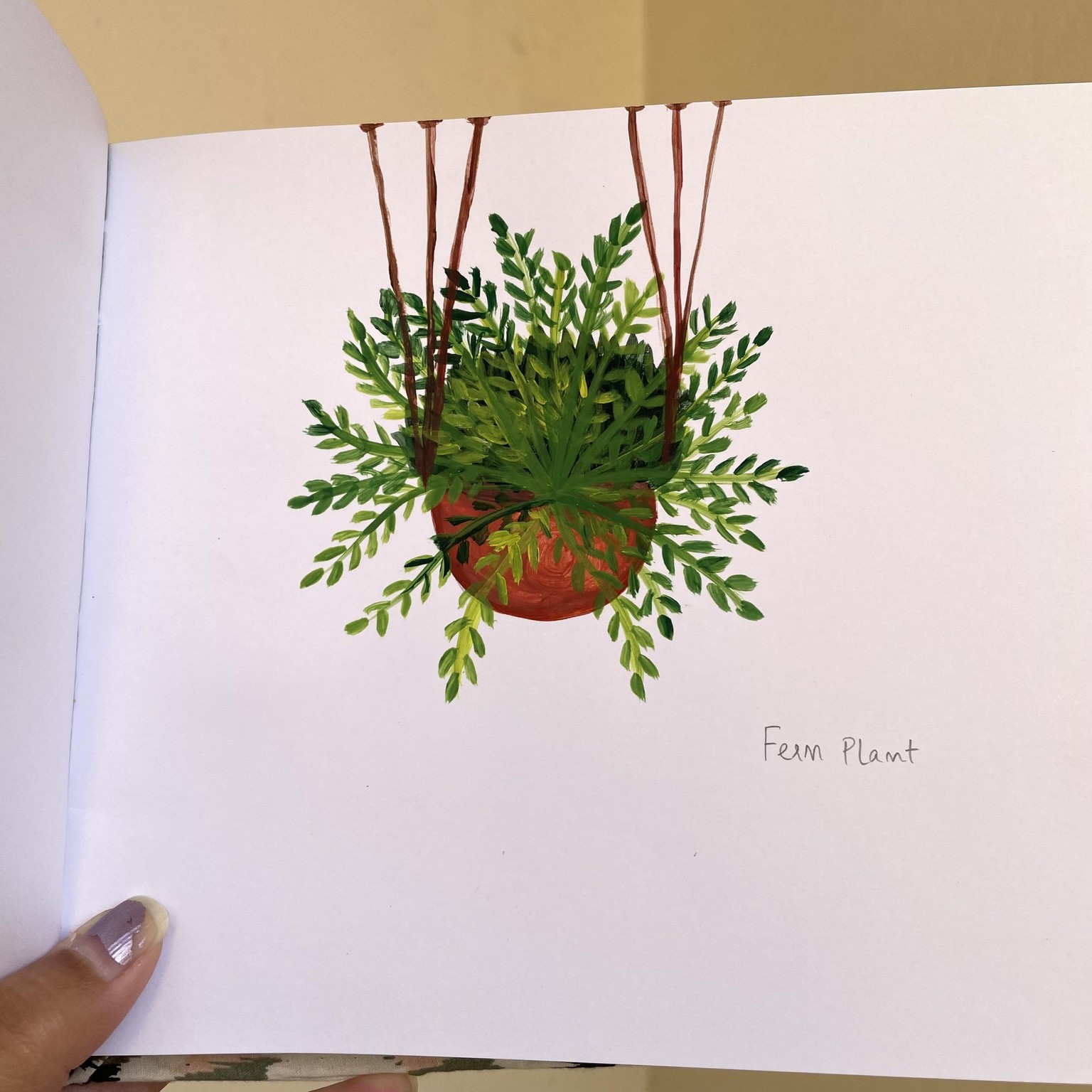 Painting indoor plants - image 11 - student project