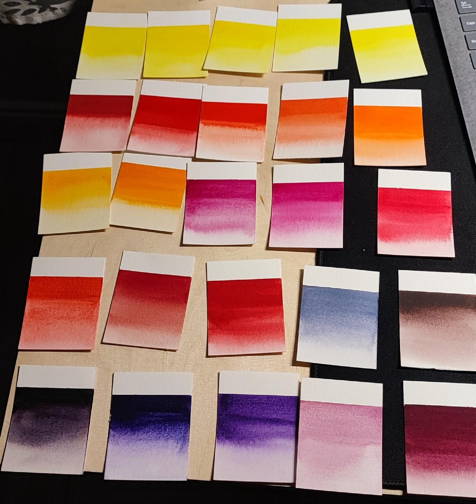 My Swatch cards - image 1 - student project