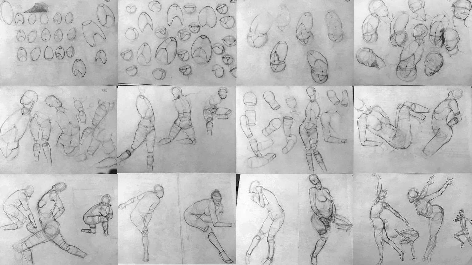 Figure Drawing Practice - Brent Eviston - image 3 - student project