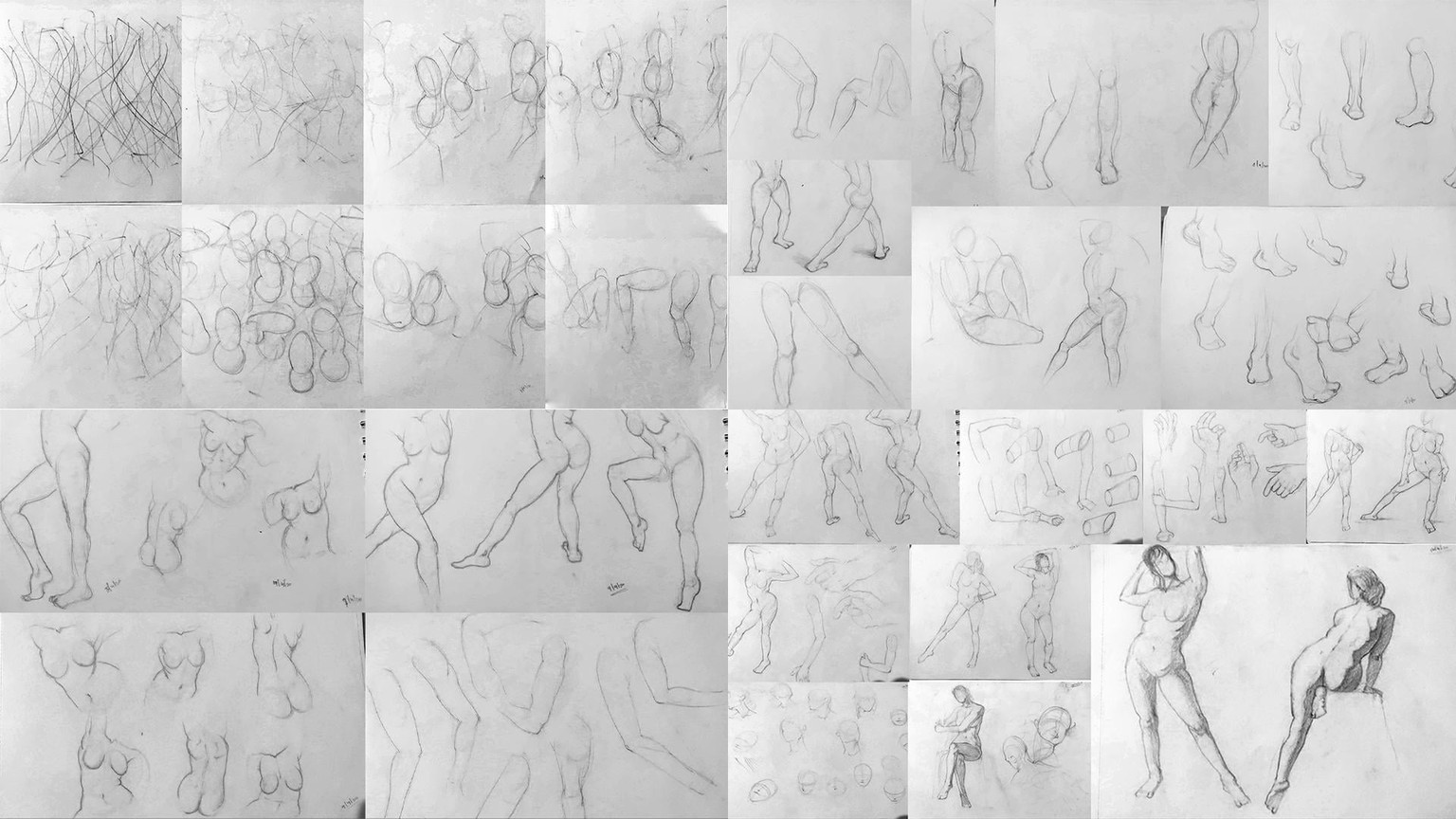 Figure Drawing Practice - Brent Eviston - image 2 - student project