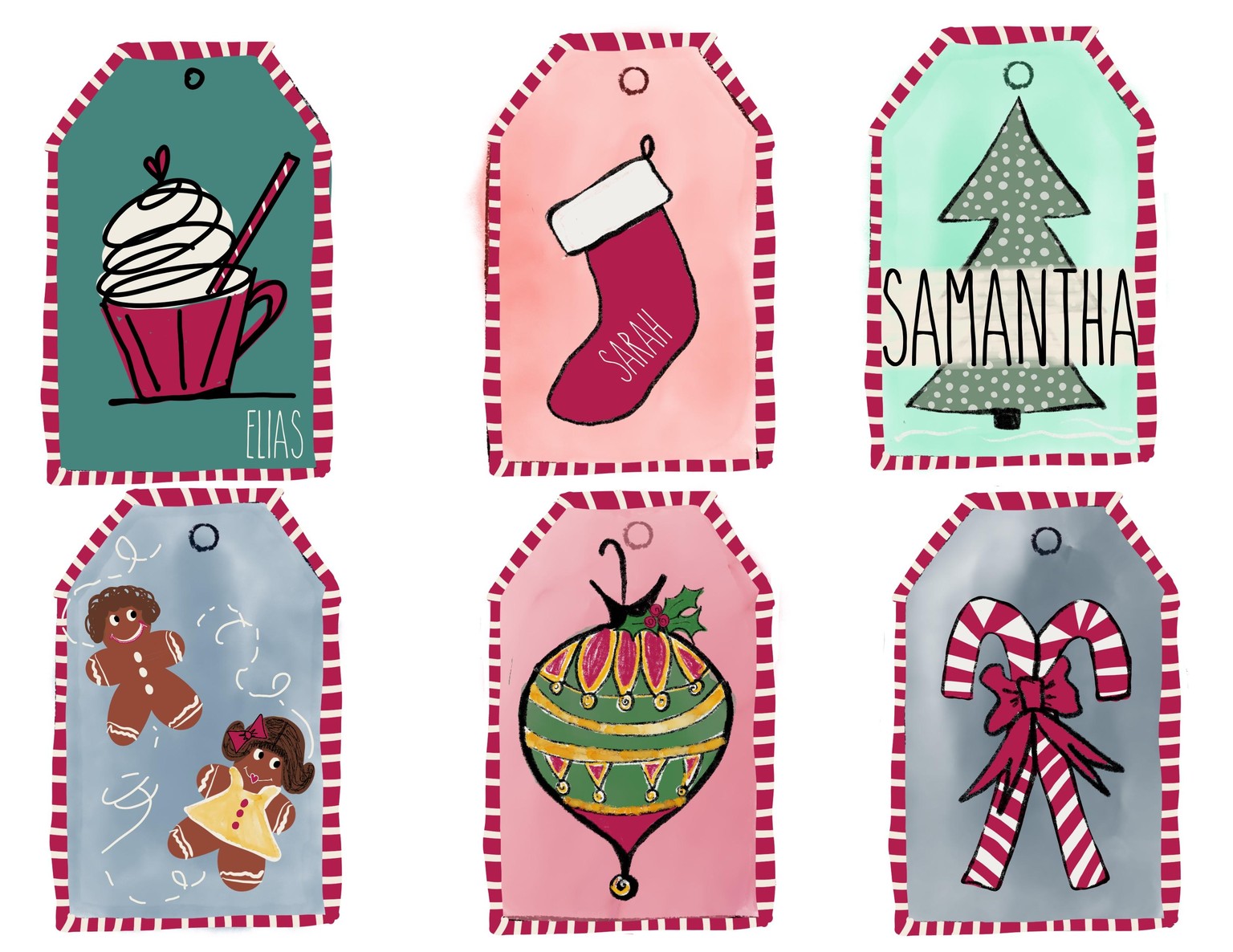 Christmas Tags 2023 - image 1 - student project