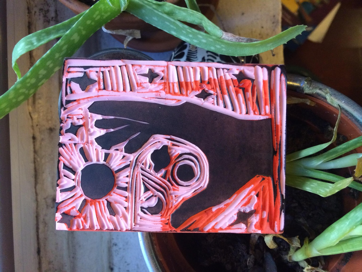 Galaxia Hand Print - image 1 - student project