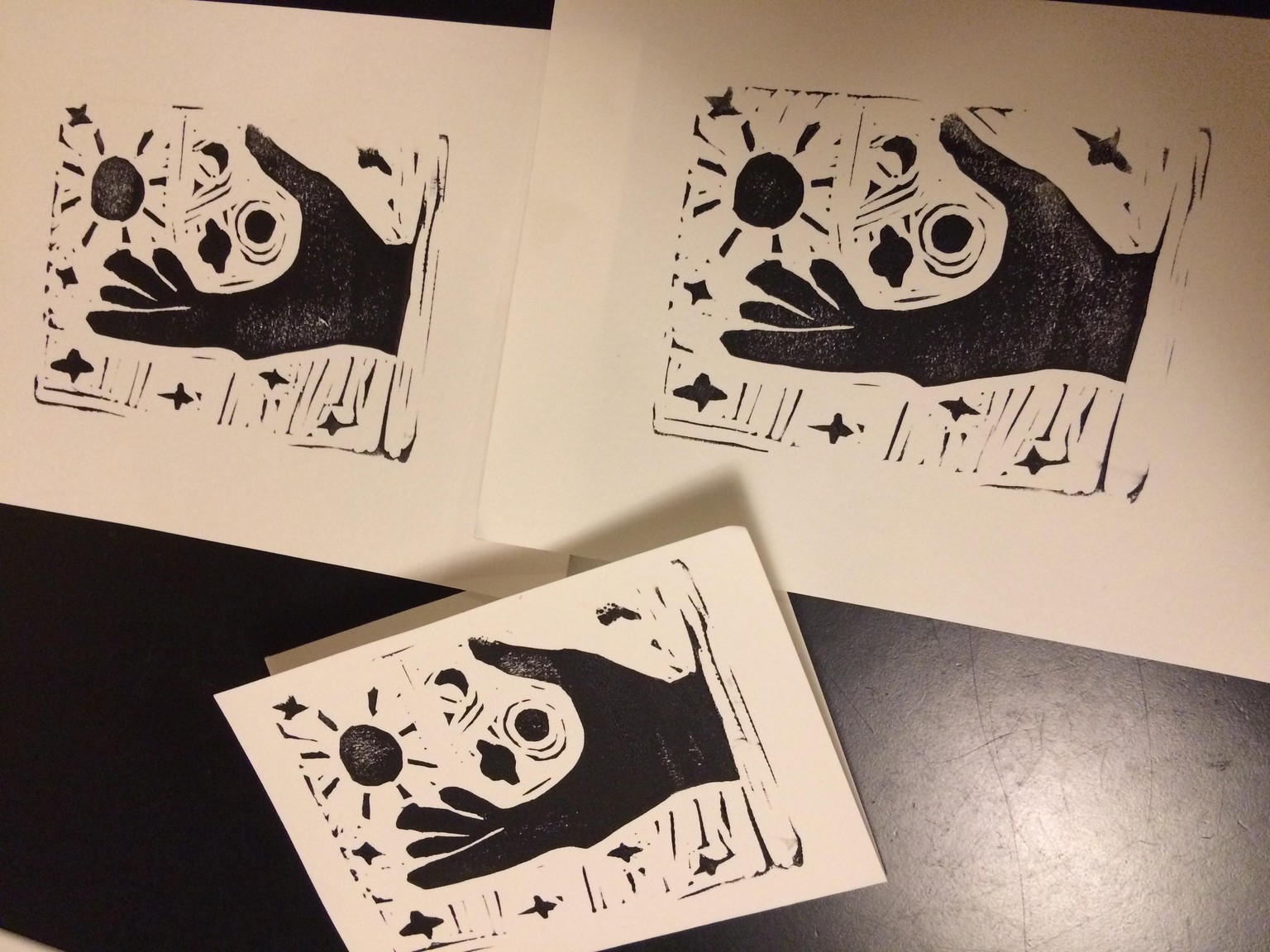 Galaxia Hand Print - image 3 - student project