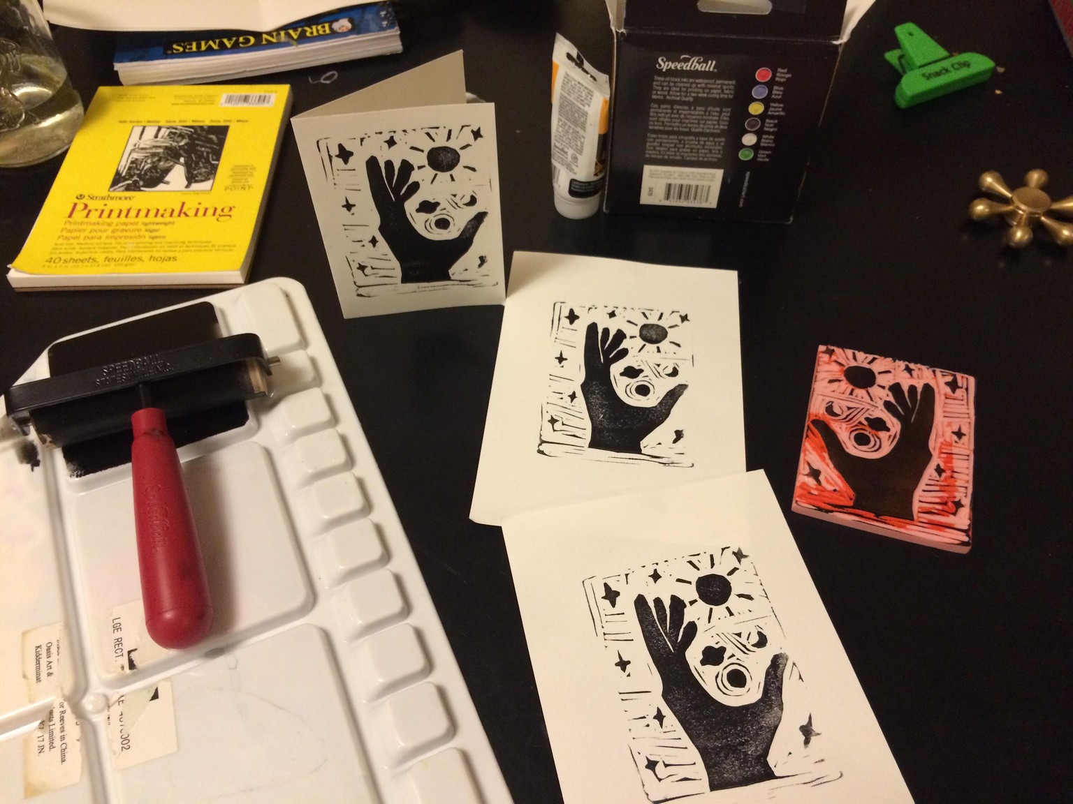 Galaxia Hand Print - image 2 - student project