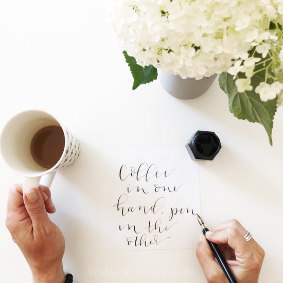 Coffee in one hand, pen in the other - image 1 - student project