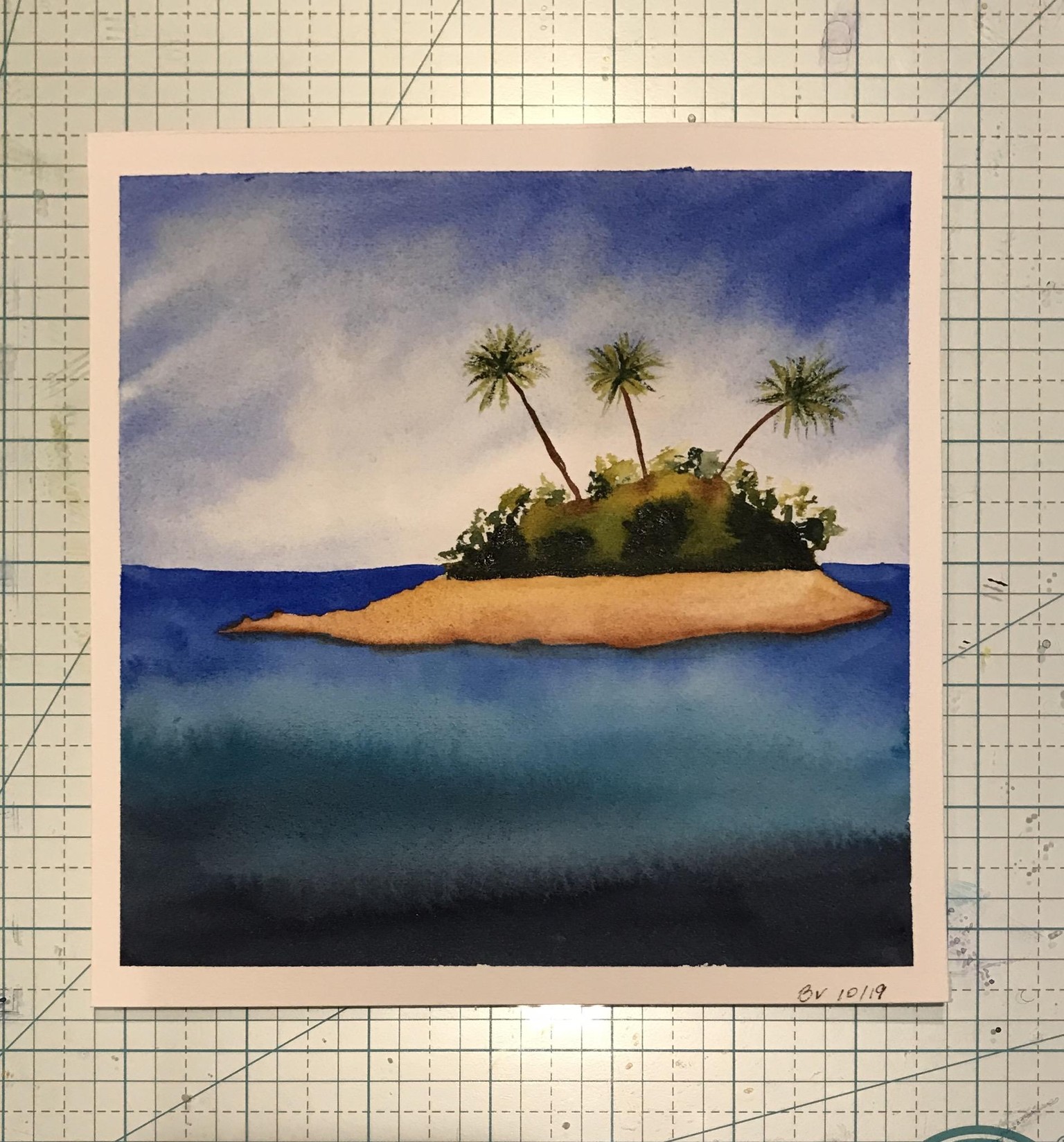 Stormy Countryside - image 1 - student project